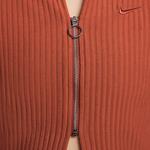 Nike Sportswear Chill Knit Kadın Turuncu Eşofman Üstü