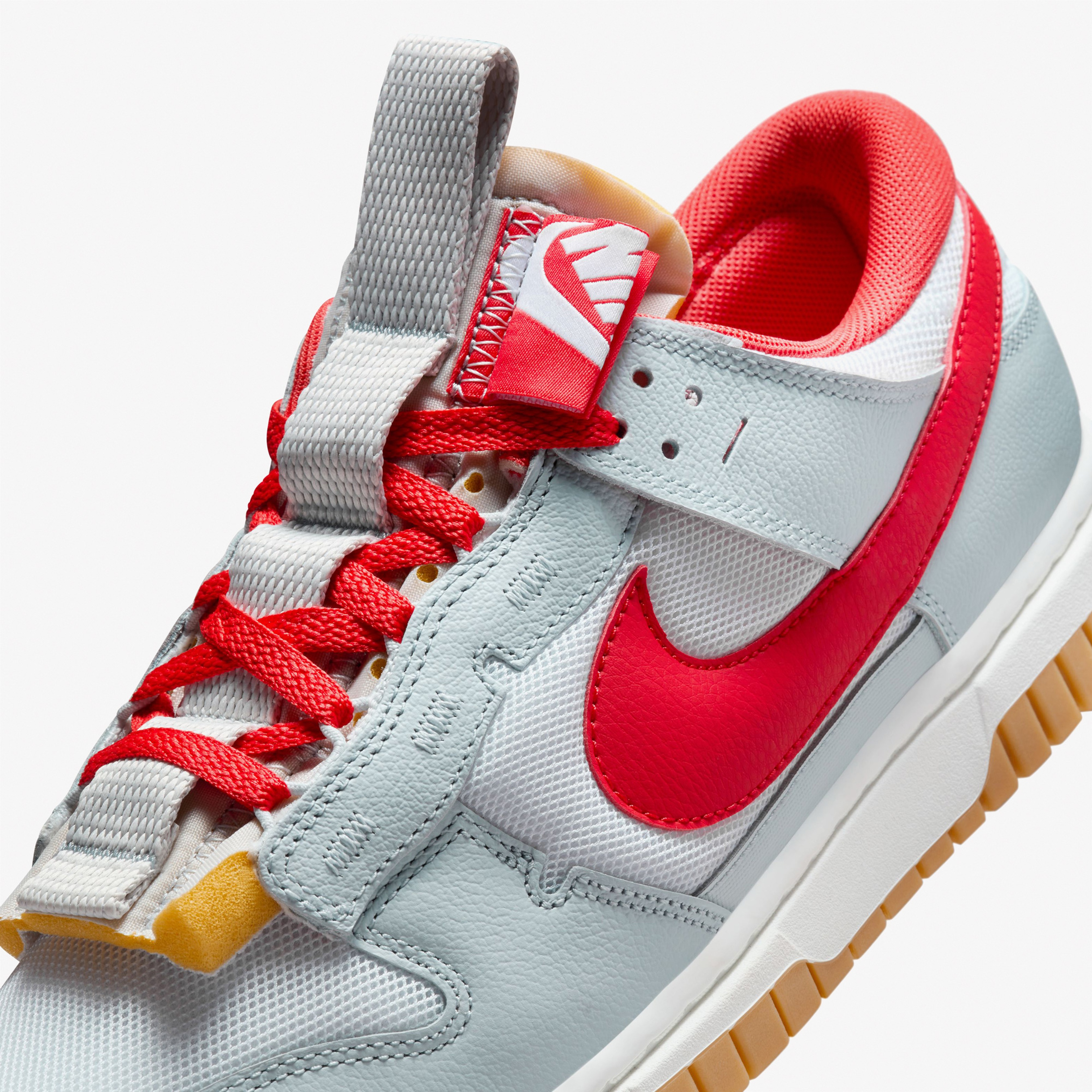 Nike Air Dunk Jumbo Erkek Gri Sneaker