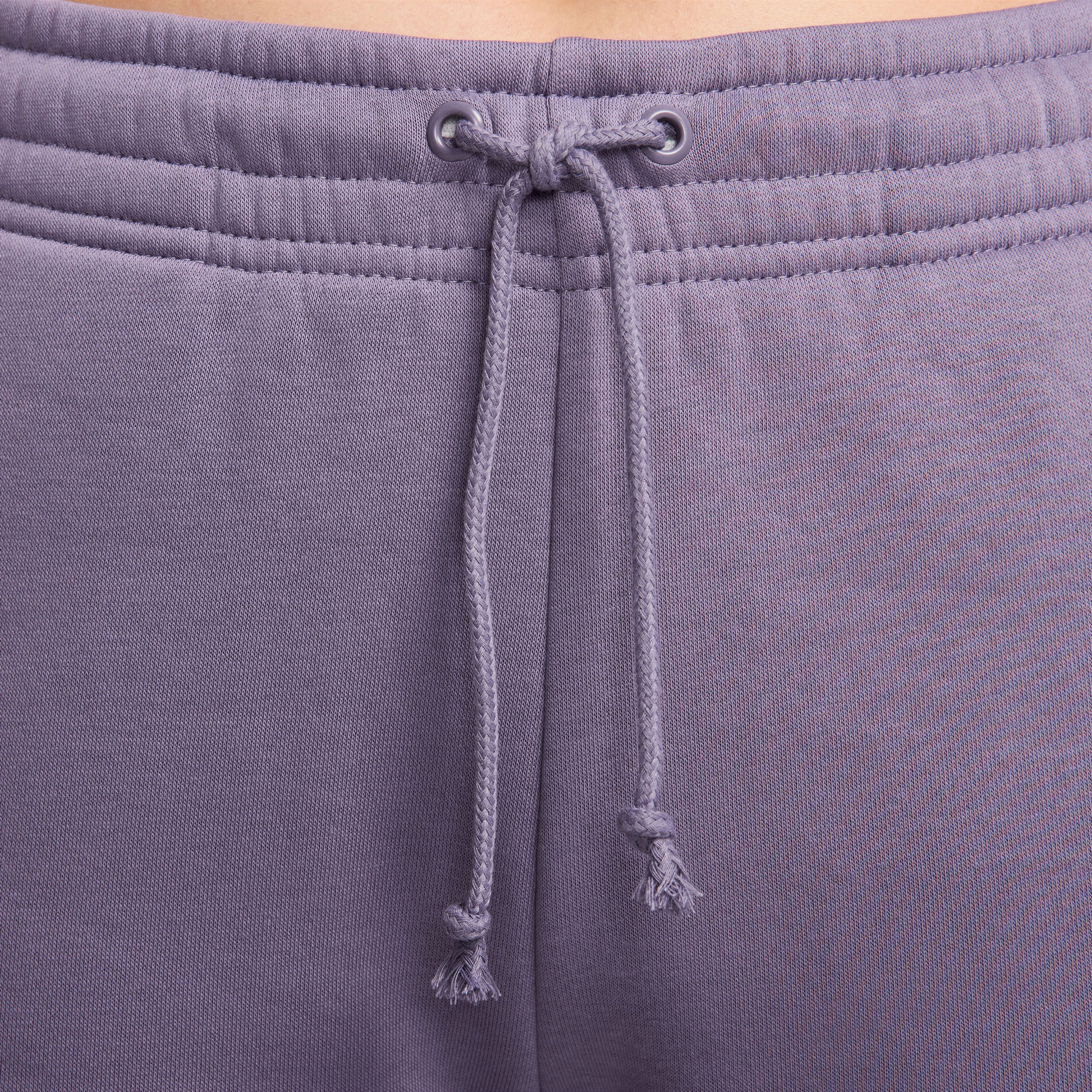 Nike Sportswear Phoenix Fleece Kadın Mor Eşofman Altı