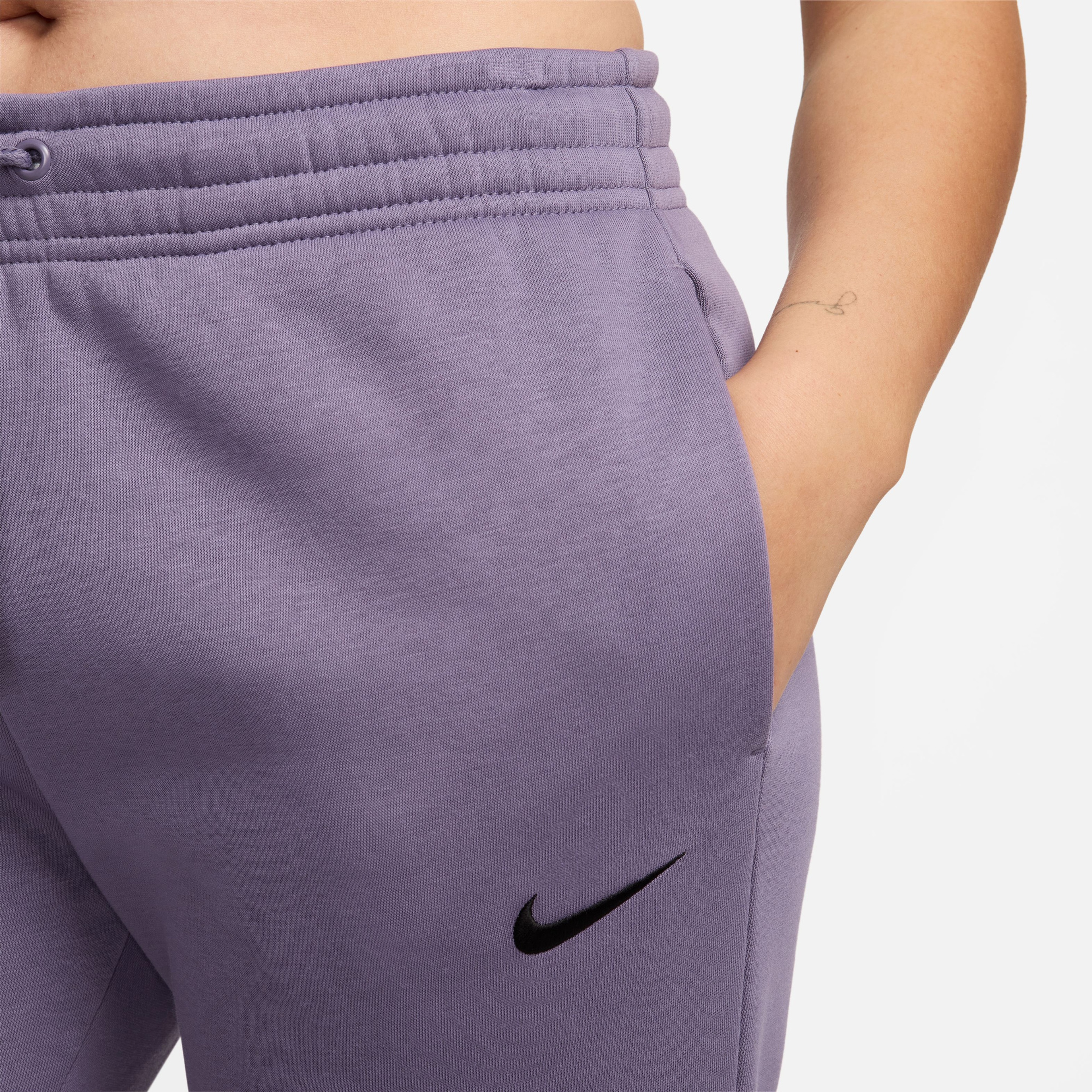 Nike Sportswear Phoenix Fleece Kadın Mor Eşofman Altı