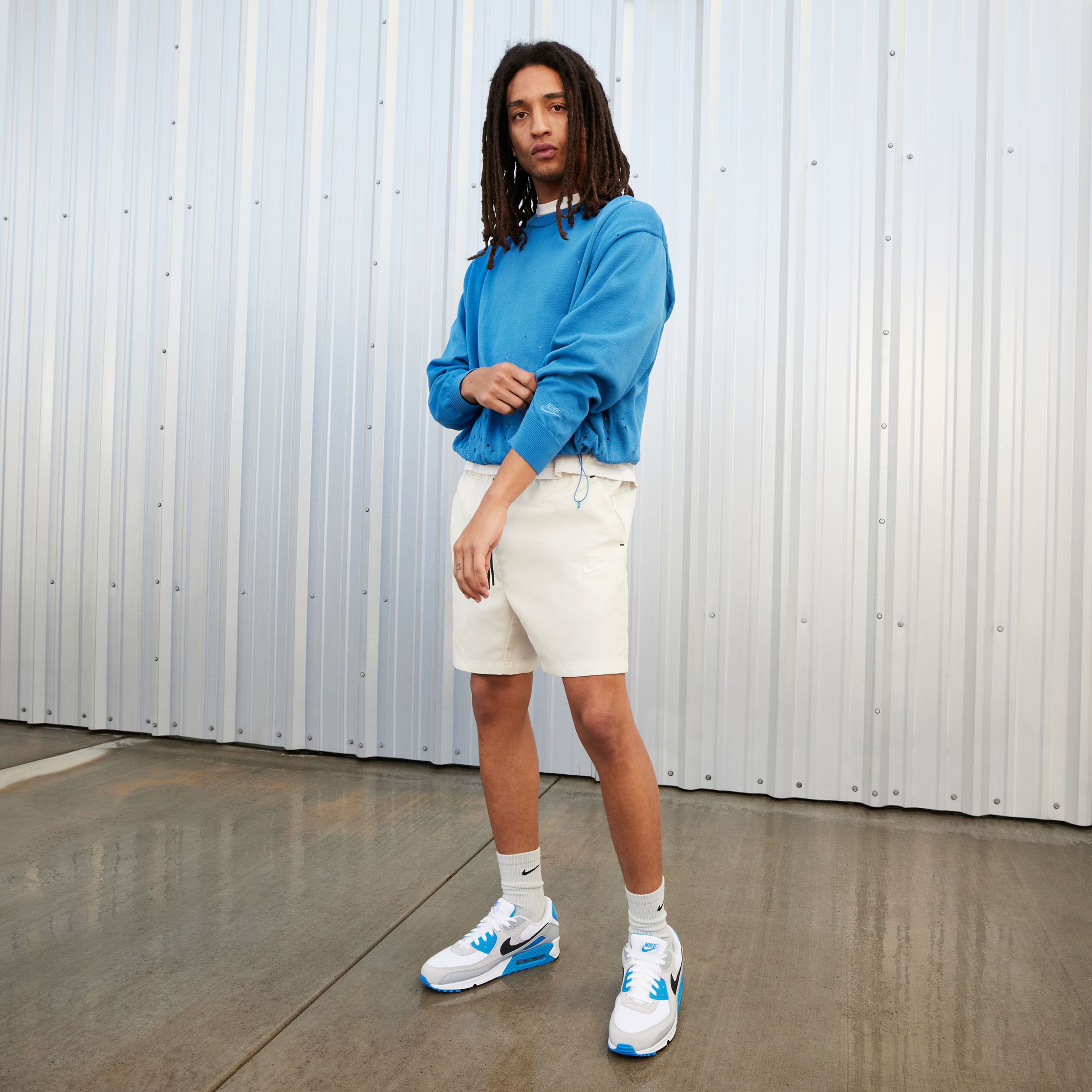 Nike Air Max 90 Erkek Beyaz Sneaker