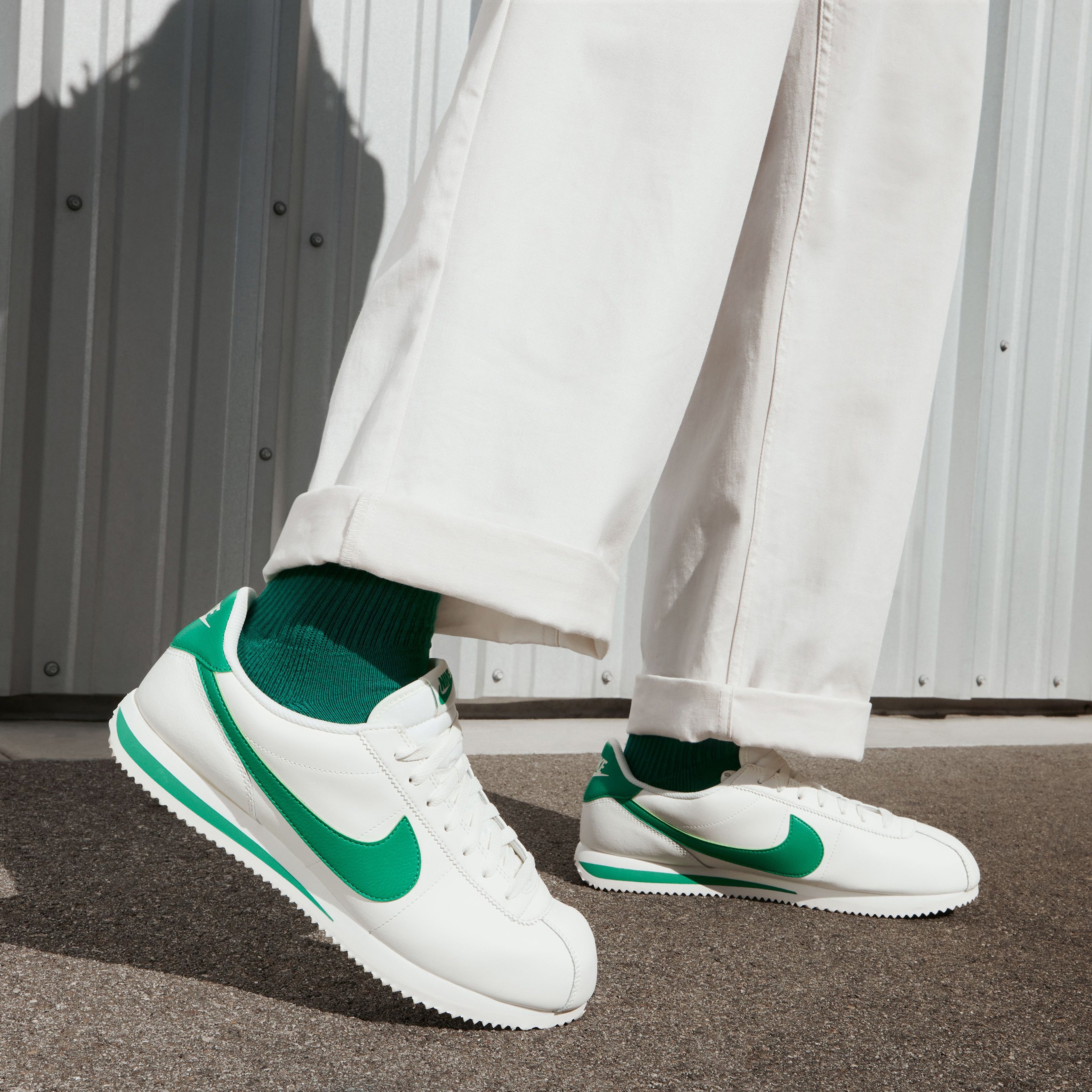 Nike Cortez Erkek Beyaz Sneaker