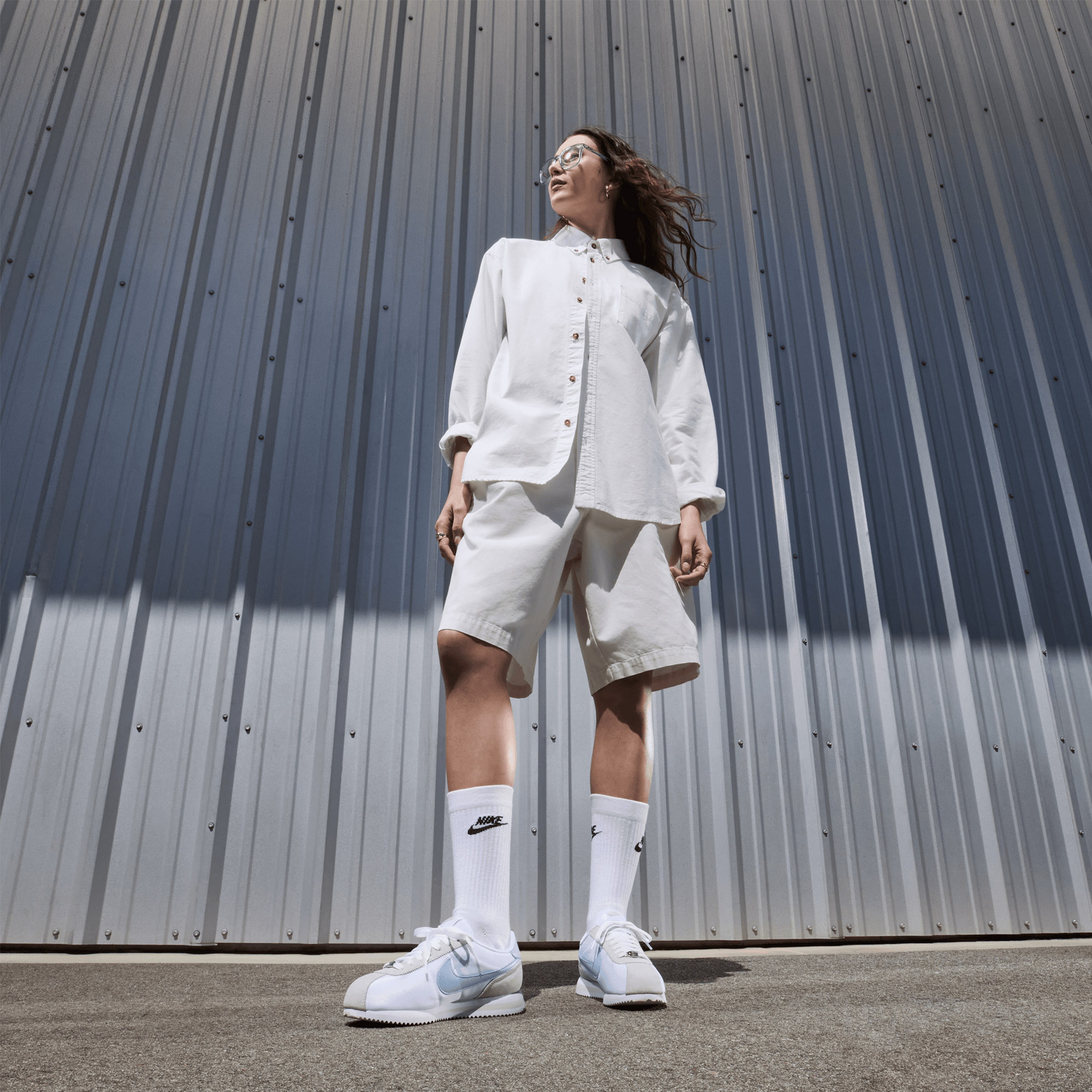 Nike Cortez Kadın Beyaz Sneaker