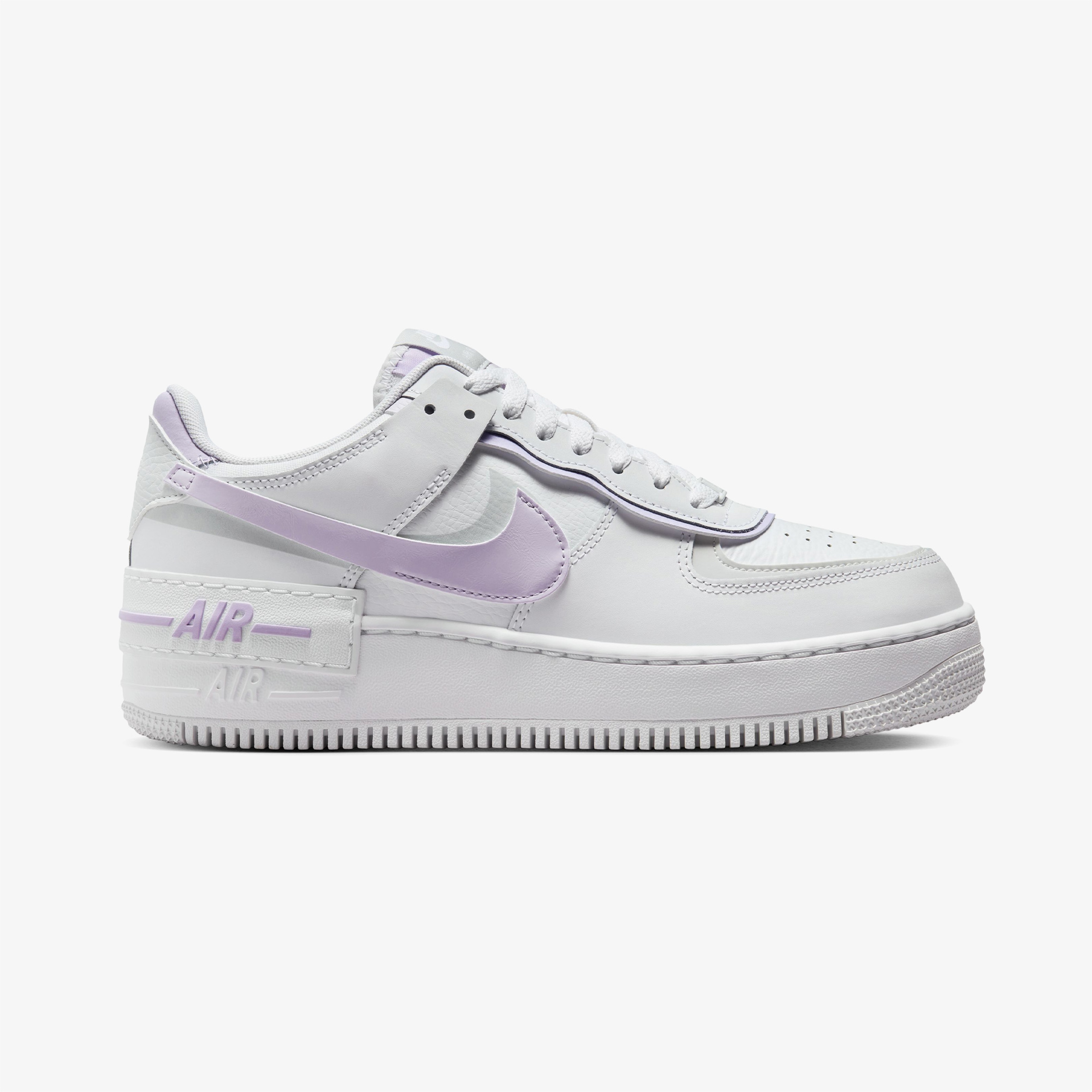 Nike Air Force 1 Shadow Kadın Lila Beyaz Sneaker