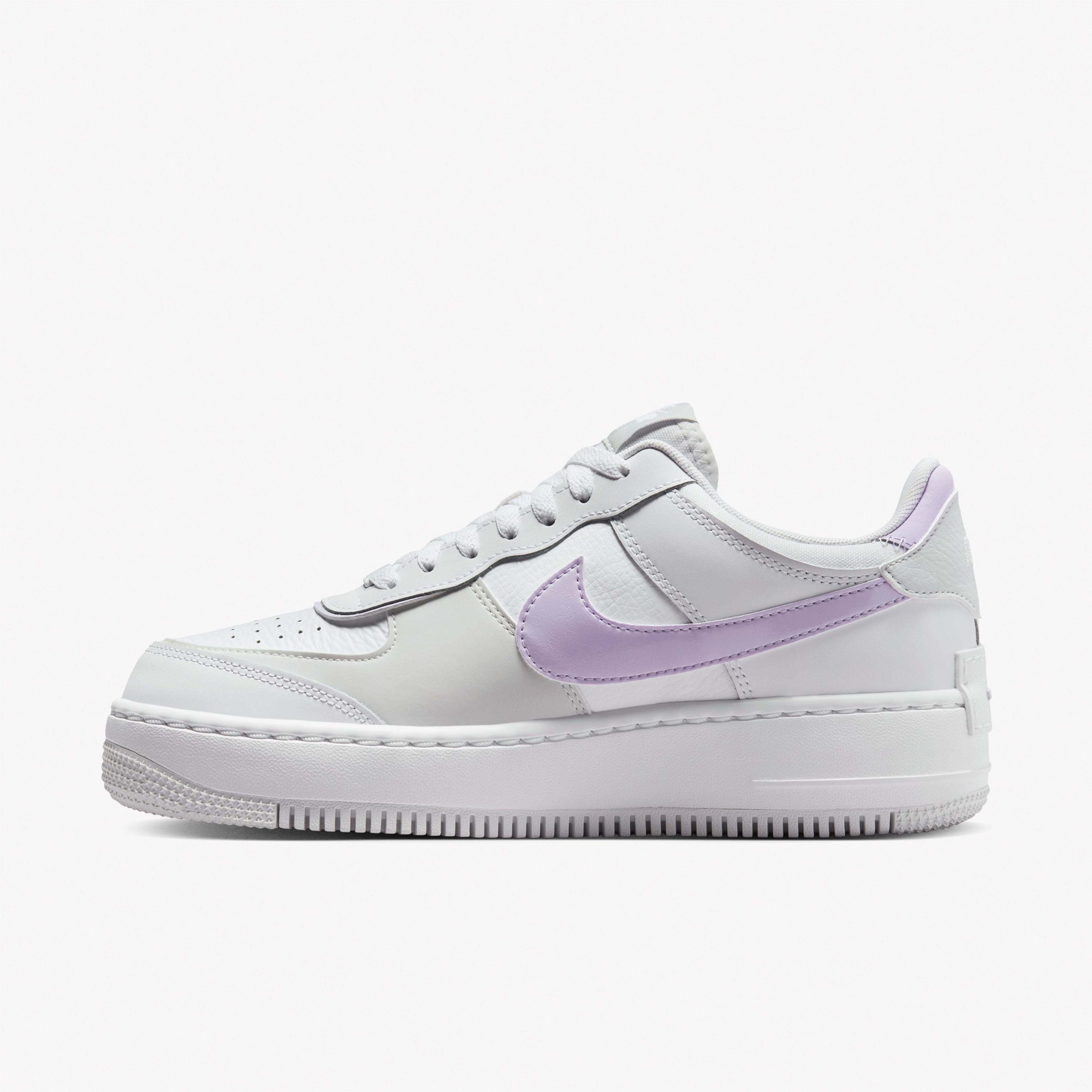 Nike Air Force 1 Shadow Kadın Lila Beyaz Sneaker