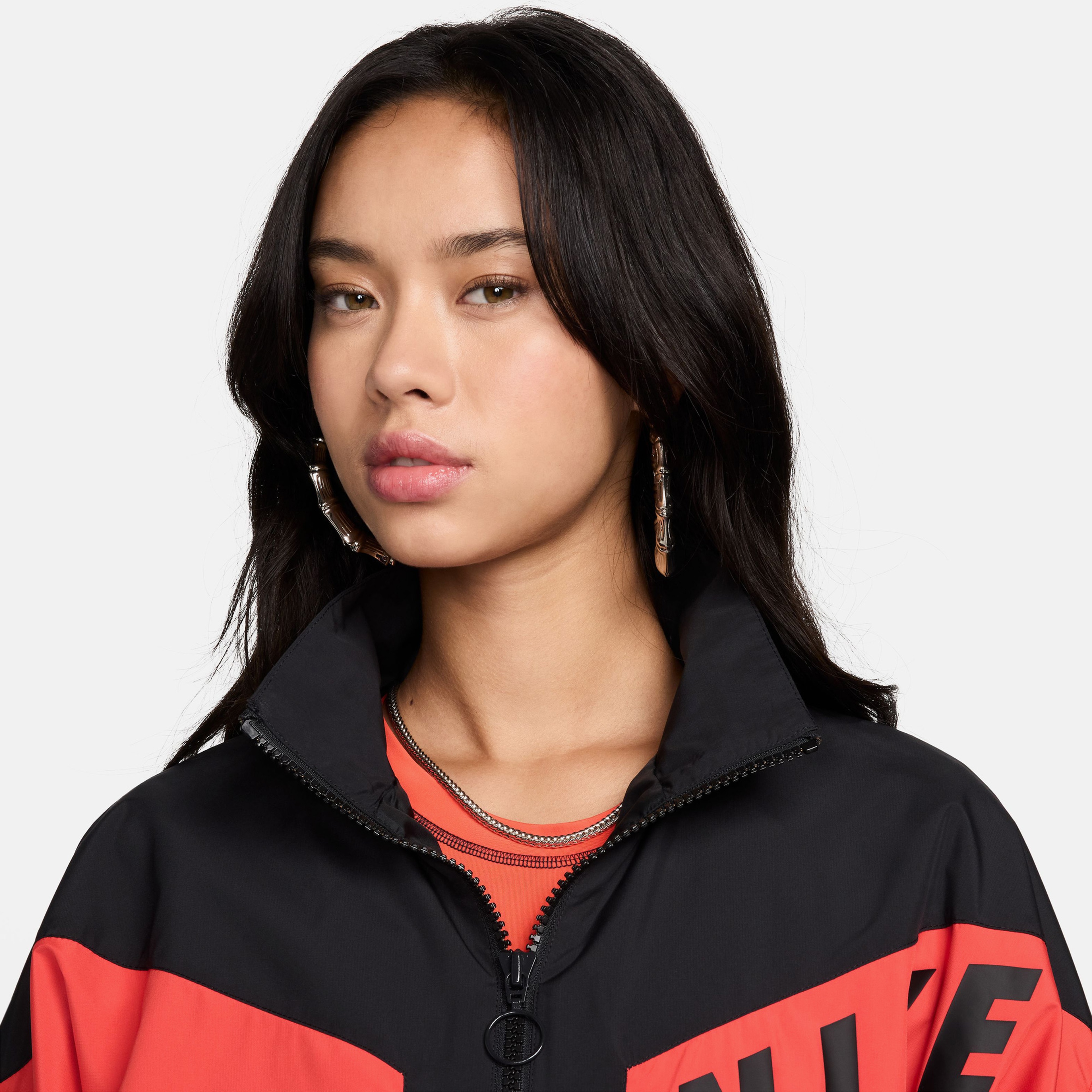 Nike Sportswear Kadın Kırmızı Ceket