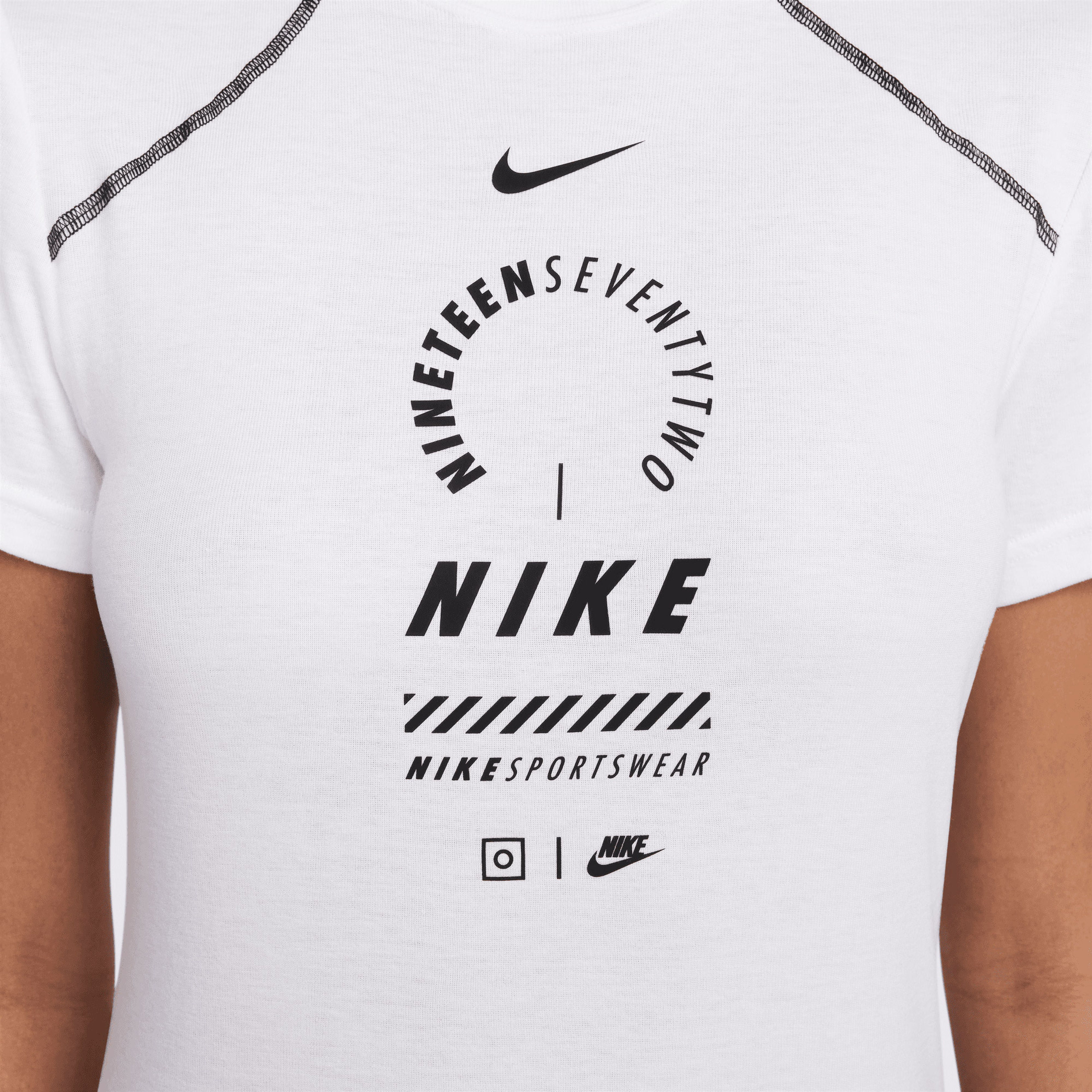 Nike Sportswear Kadın Beyaz Elbise