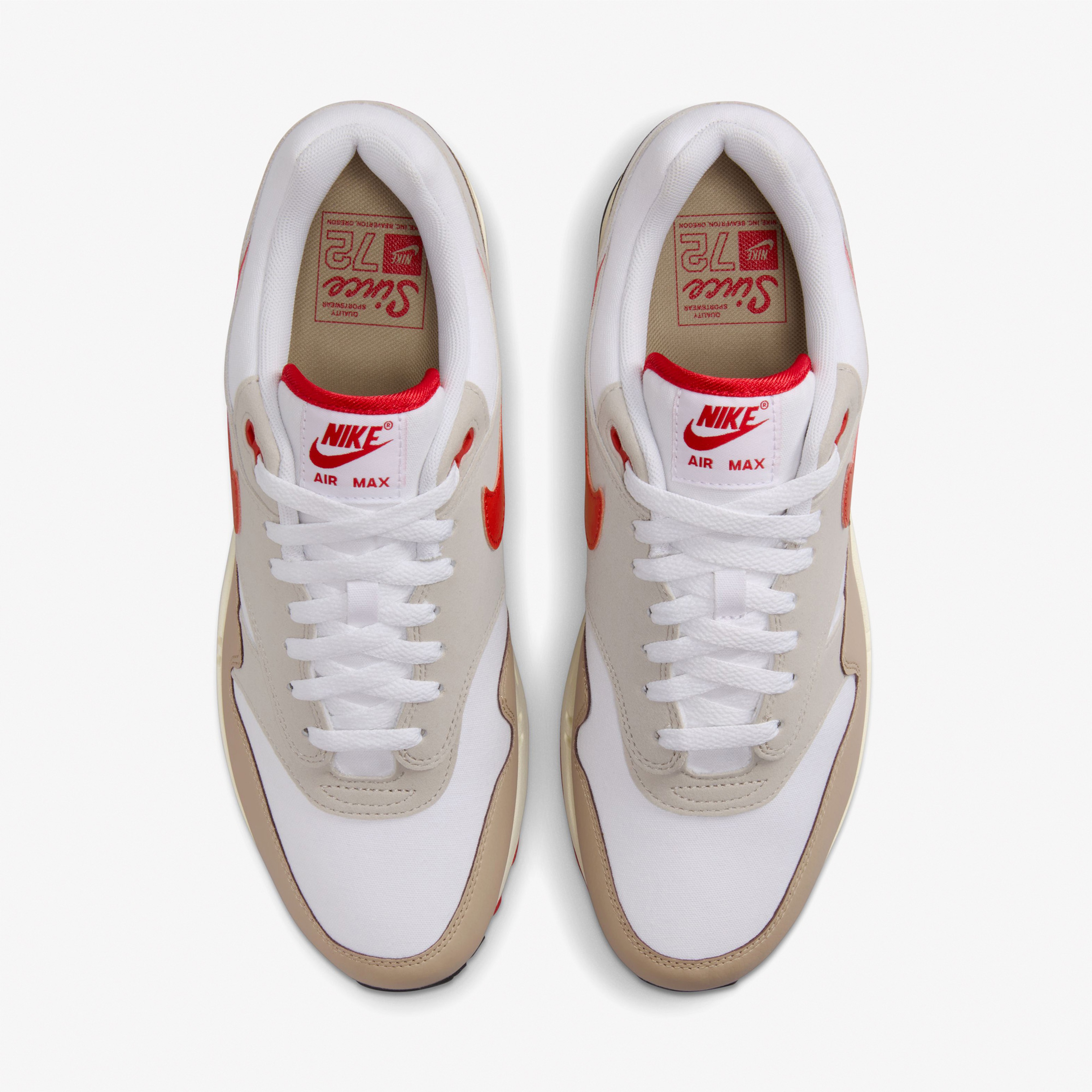 Nike Air Max 1 Erkek Beyaz Spor Ayakkabı