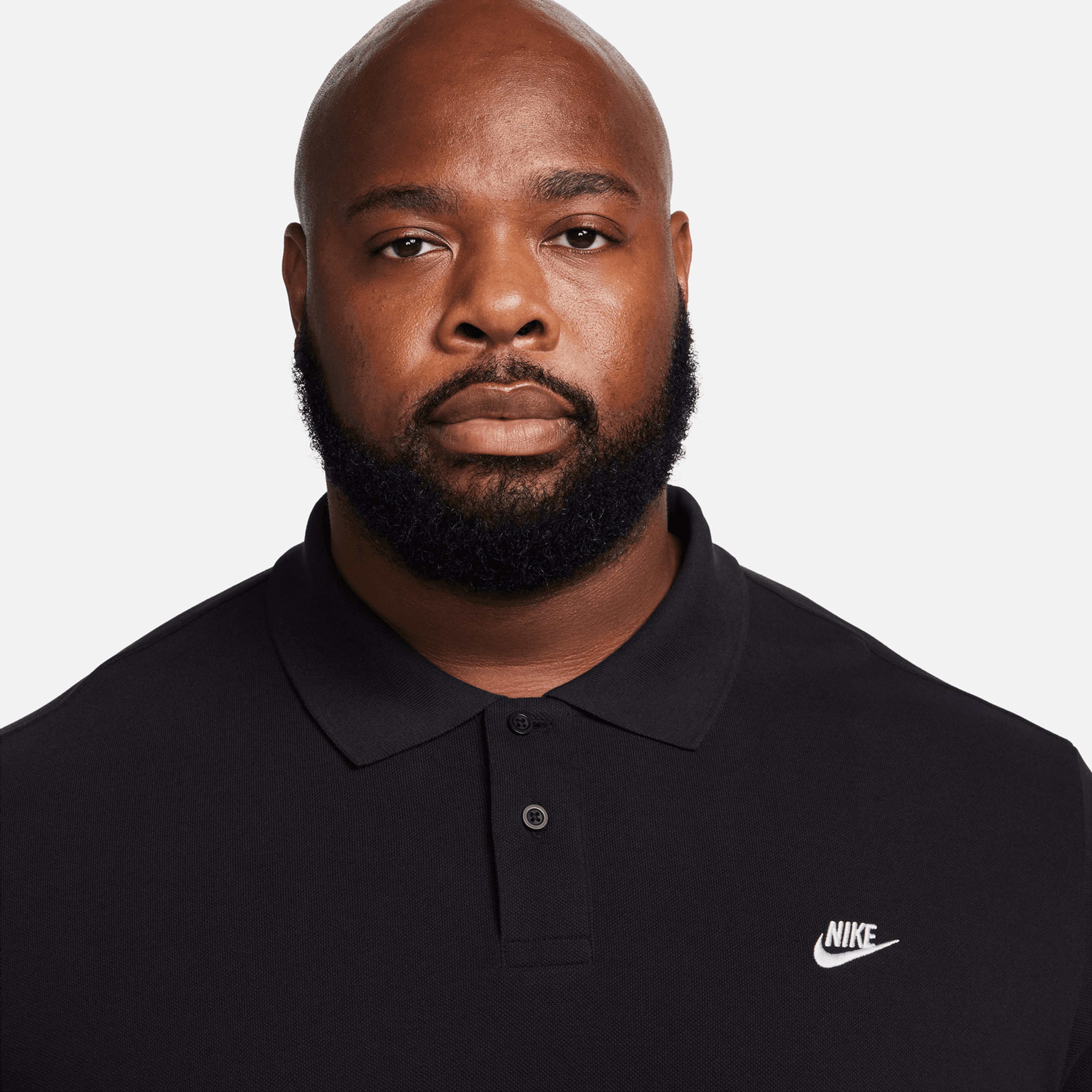 Nike Club Erkek Siyah Polo