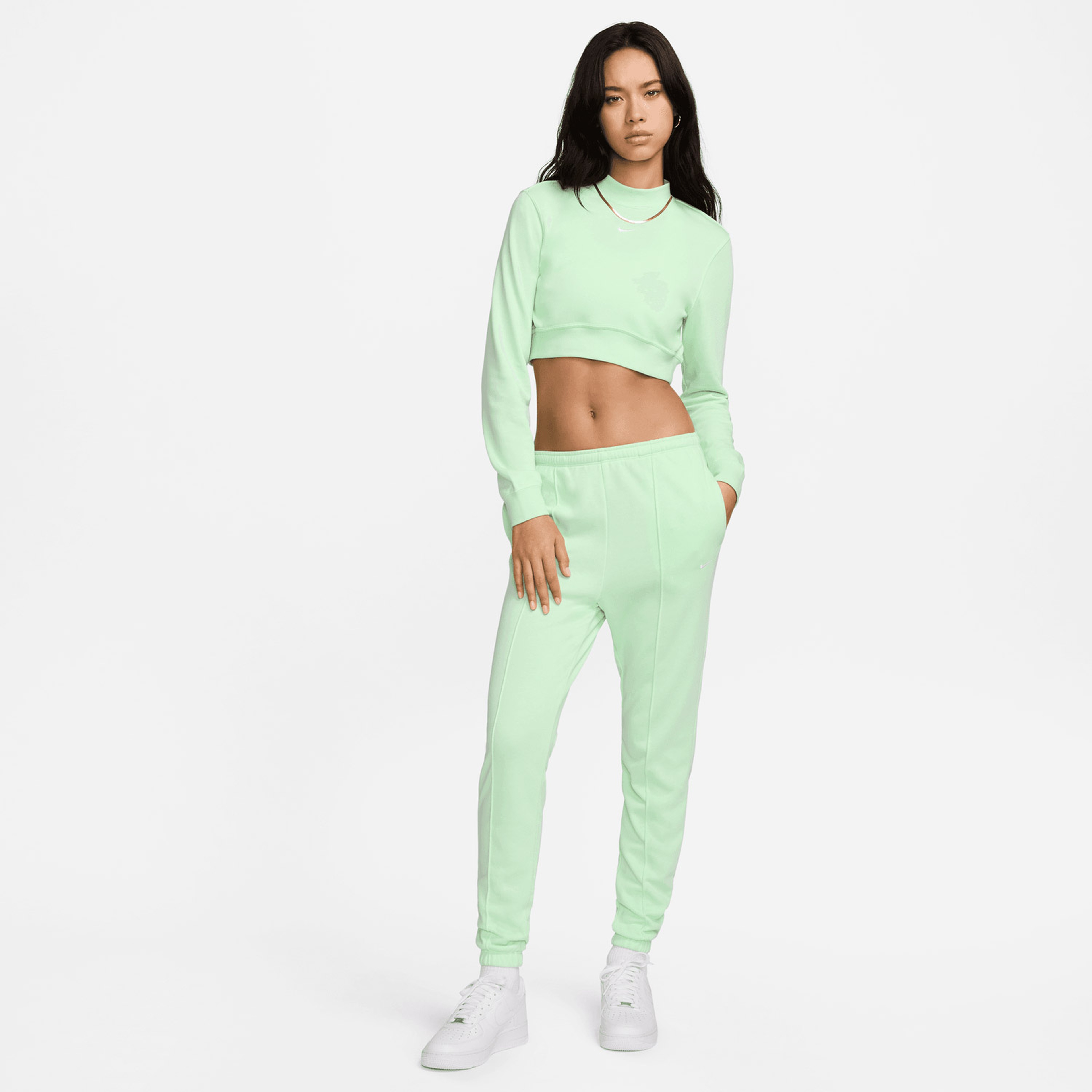 Nike Sportswear Chill Terry Kadın Yeşil Eşofman Altı