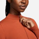 Nike Sportswear Chill Knit Kadın Turuncu Crop Sweatshirt