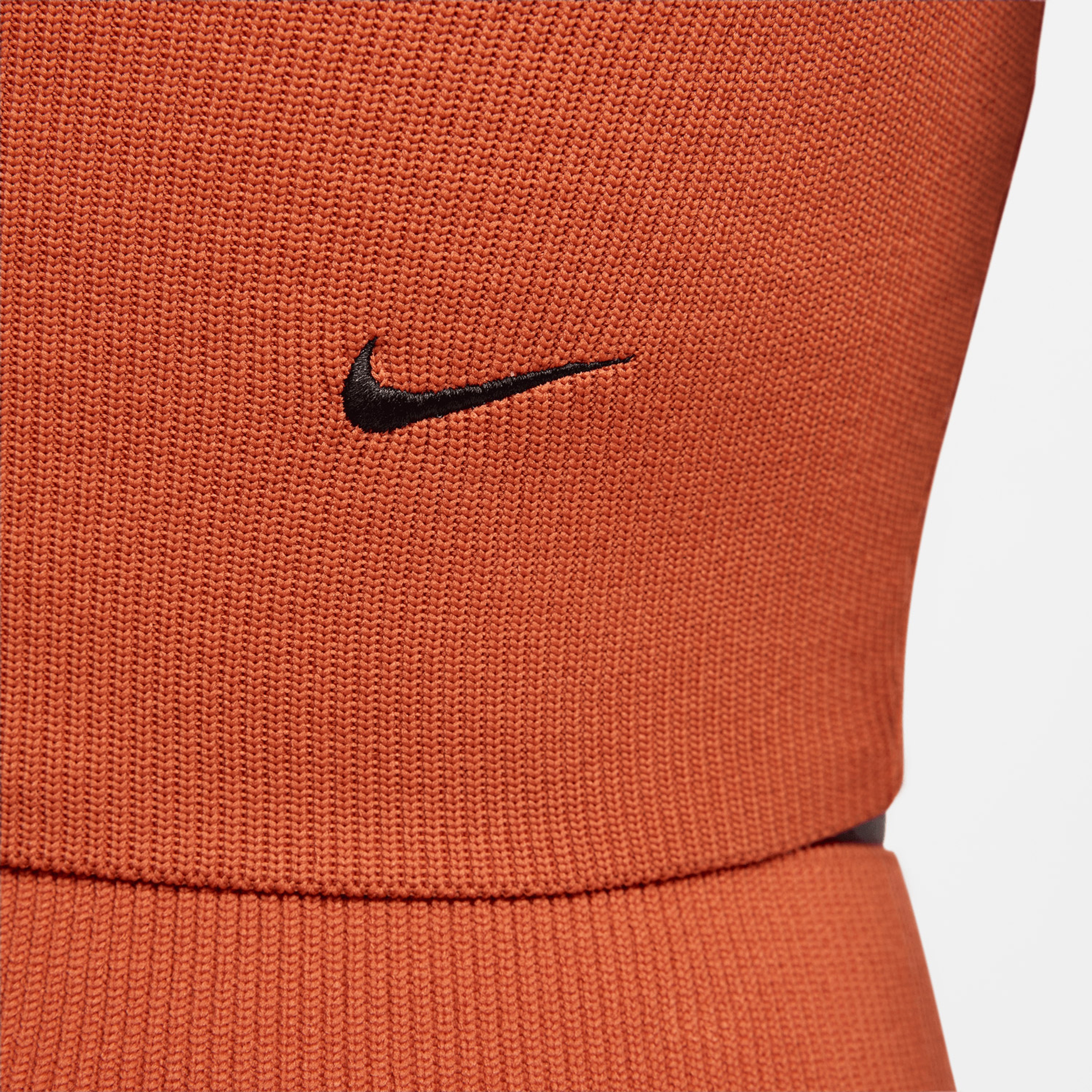 Nike Sportswear Chill Knit Kadın Turuncu Crop Sweatshirt