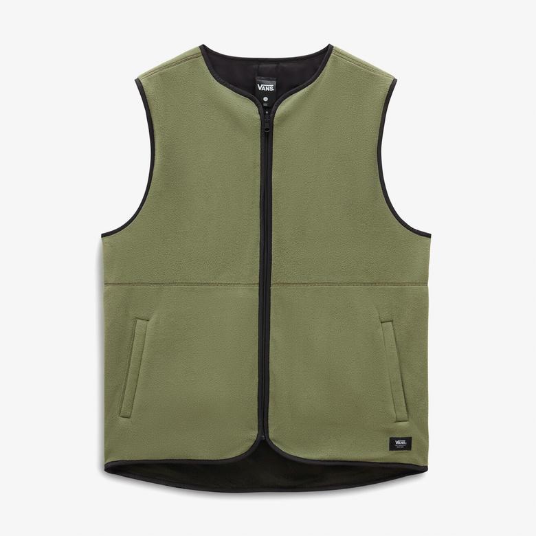 Vans Rosewood Reversible Vest Erkek Yeşil Ceket