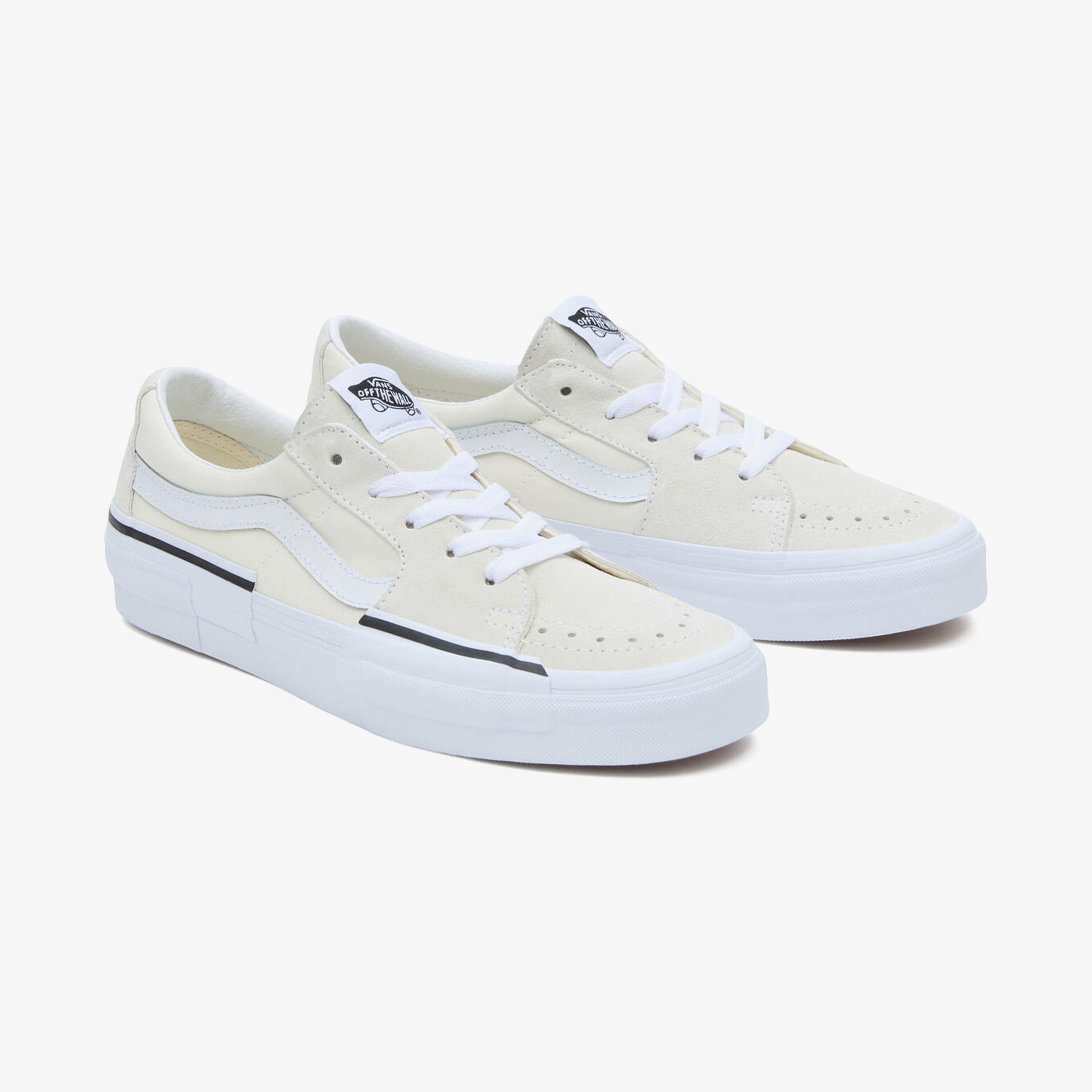 Vans Sk8-Low Rearrange Kadın Krem Sneaker