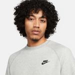 Nike Sportswear Tech Fleece Erkek Gri Sweatshirt