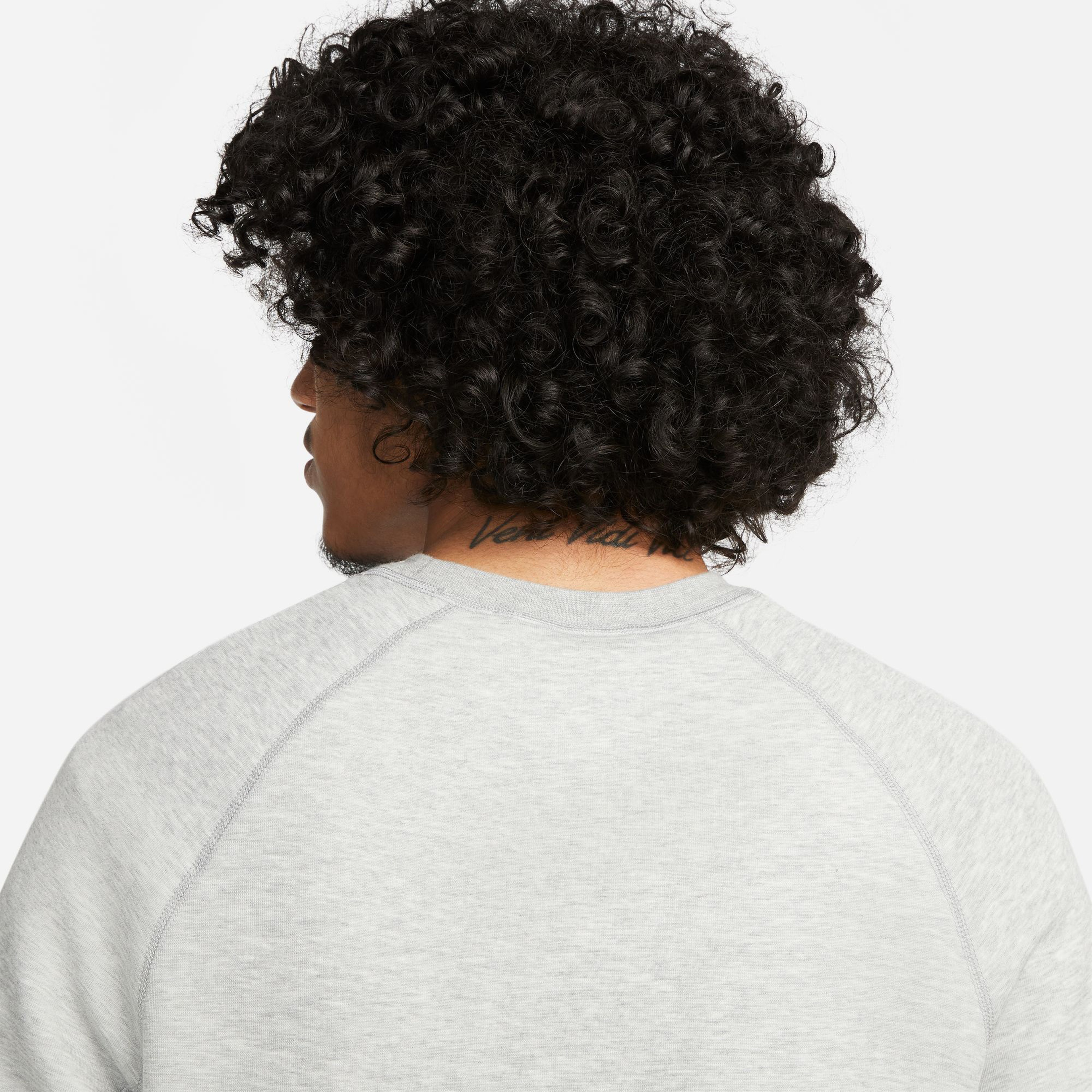 Nike Sportswear Tech Fleece Erkek Gri Sweatshirt