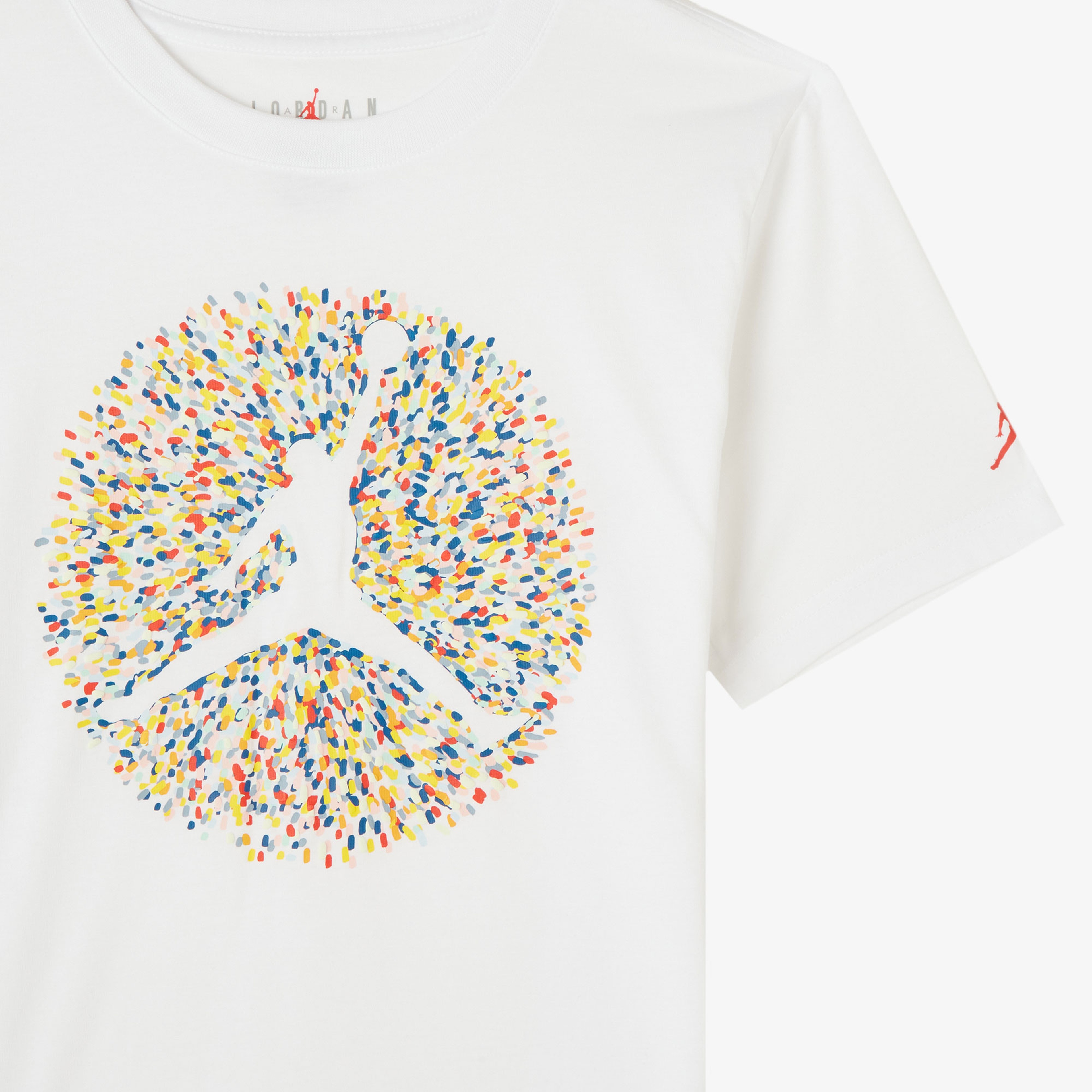 Jordan Jordan Poolside Jumpman Short-Sleeve Çocuk Beyaz T-Shirt