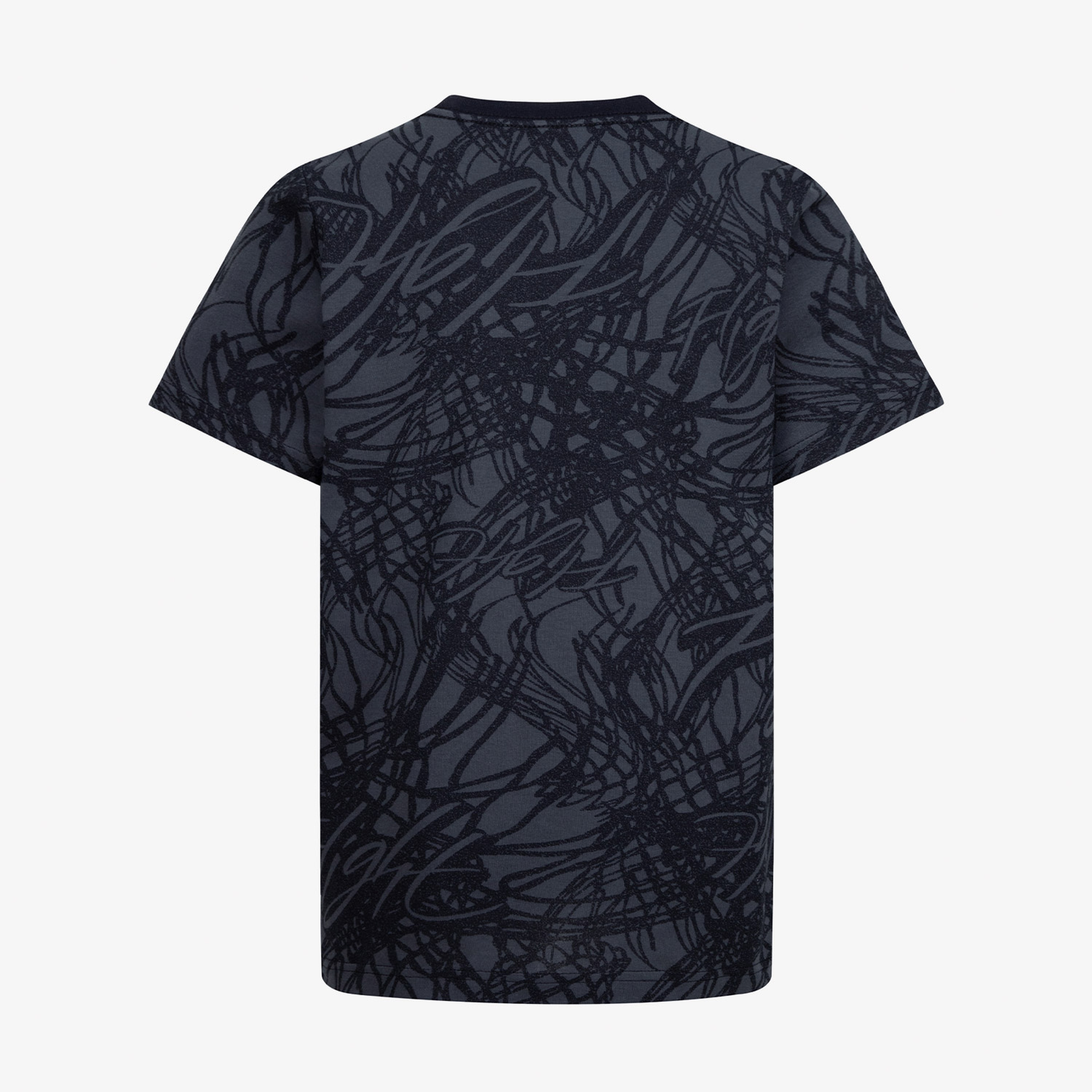 Jordan Flight Aop Çocuk Siyah T-Shirt