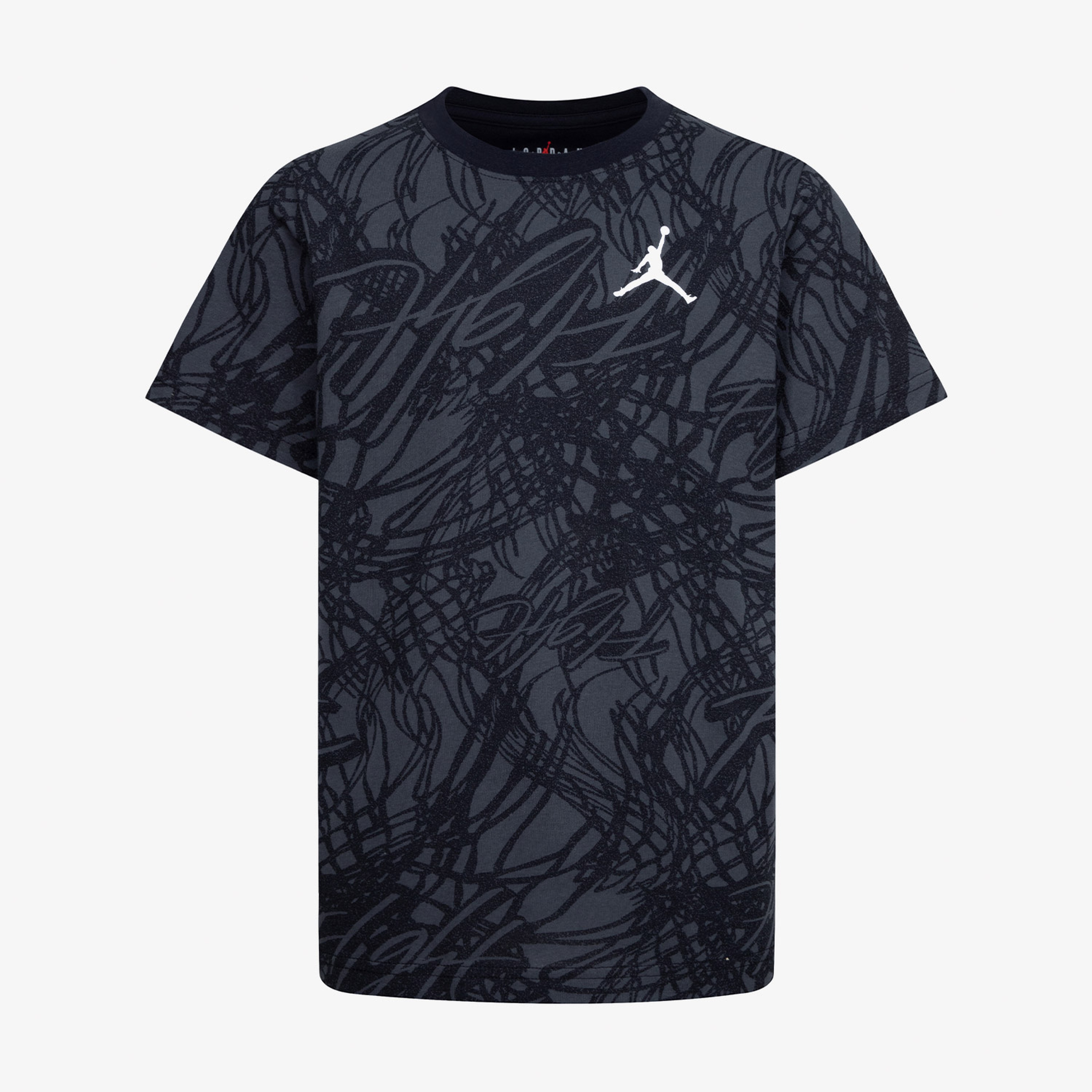 Jordan Flight Aop Çocuk Siyah T-Shirt