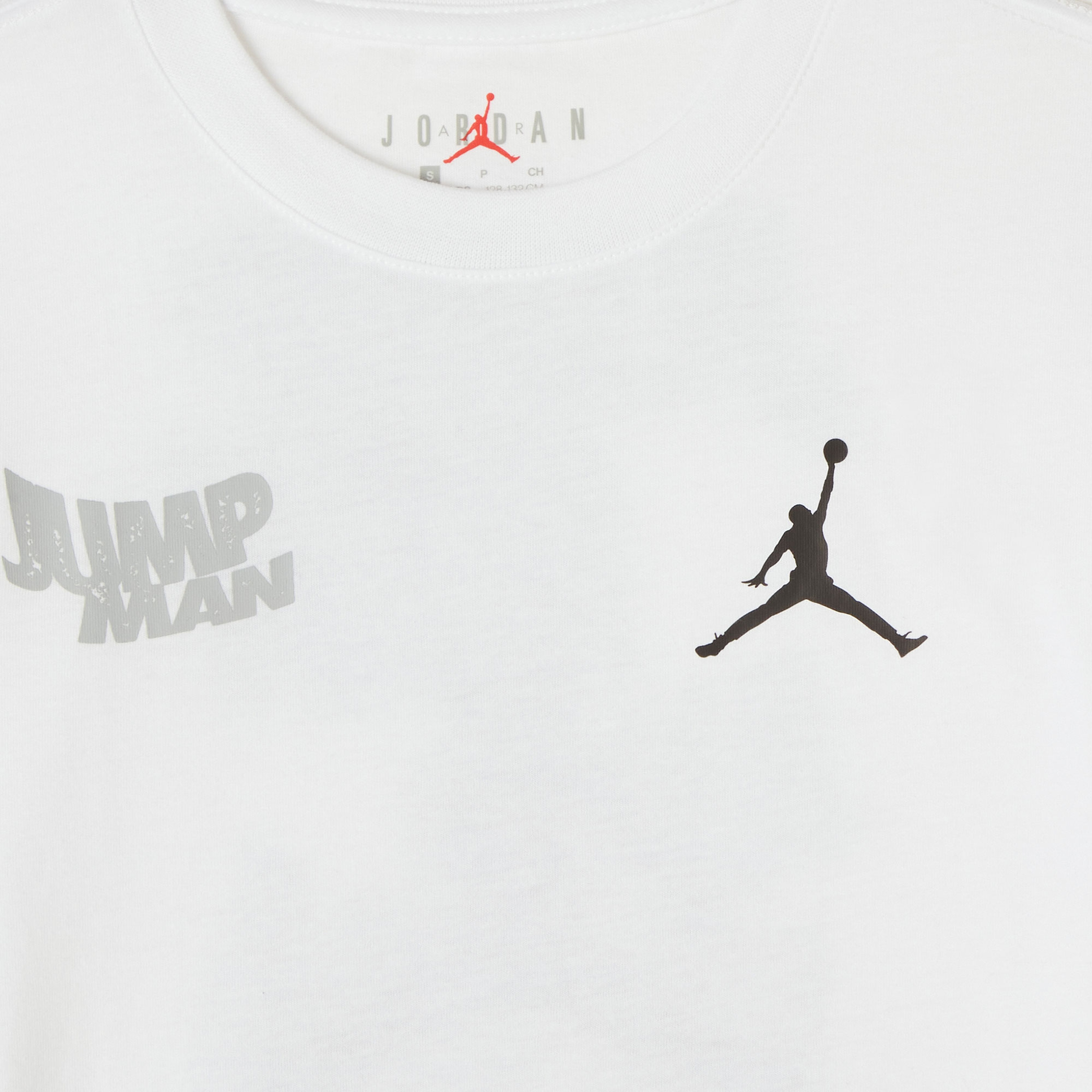 Jordan Jdb Wavy Motion Jumpman Çocuk Beyaz T-Shirt