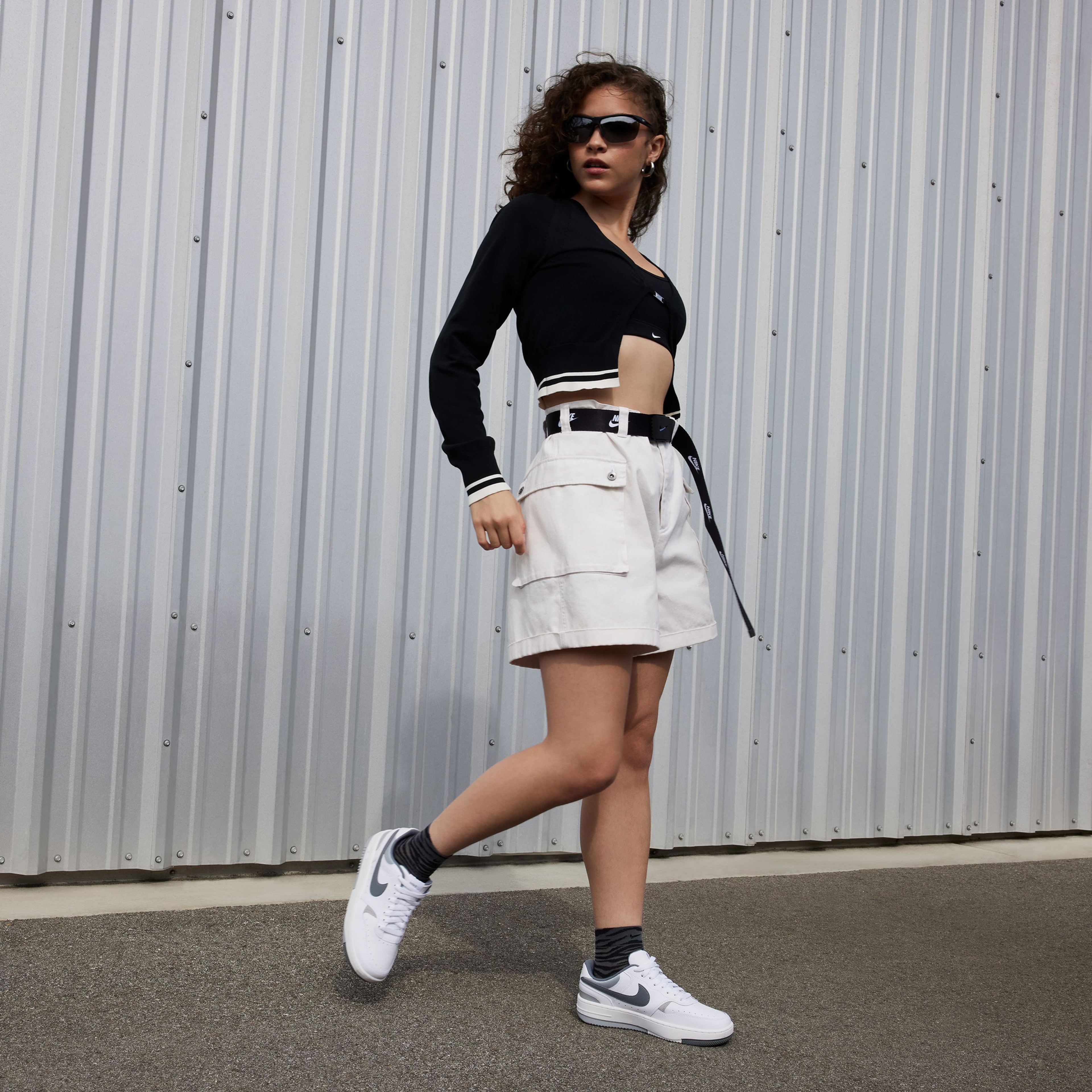 Nike Gamma Force Kadın Beyaz Sneaker