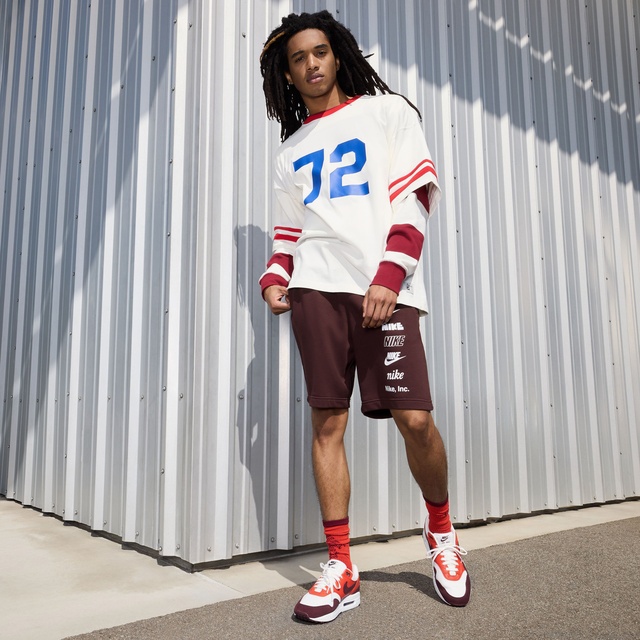 Nike Kırmızı Nike Air Max 1 Unisex Spor Ayakkabı