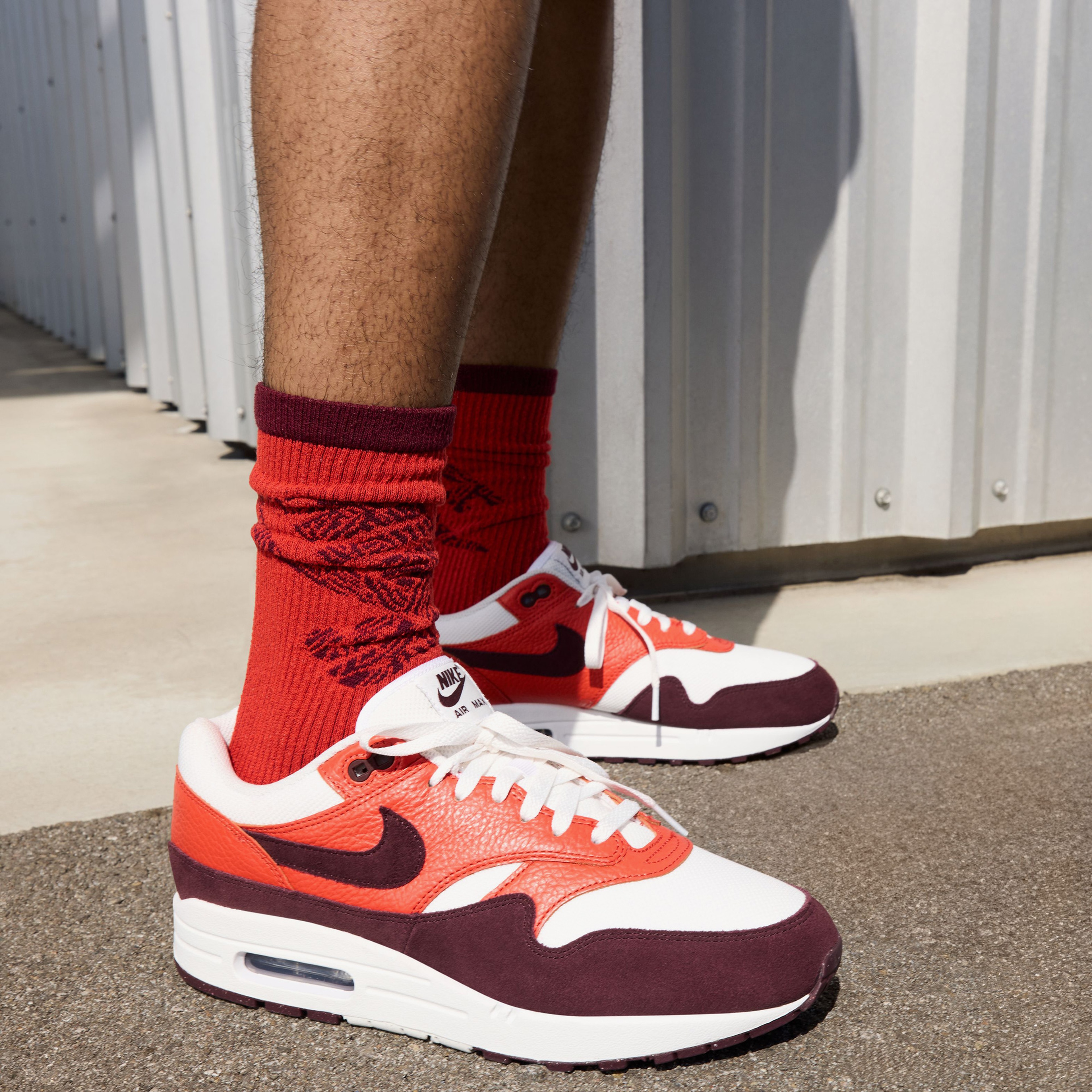 Nike Air Max 1 Unisex Kırmızı Spor Ayakkabı