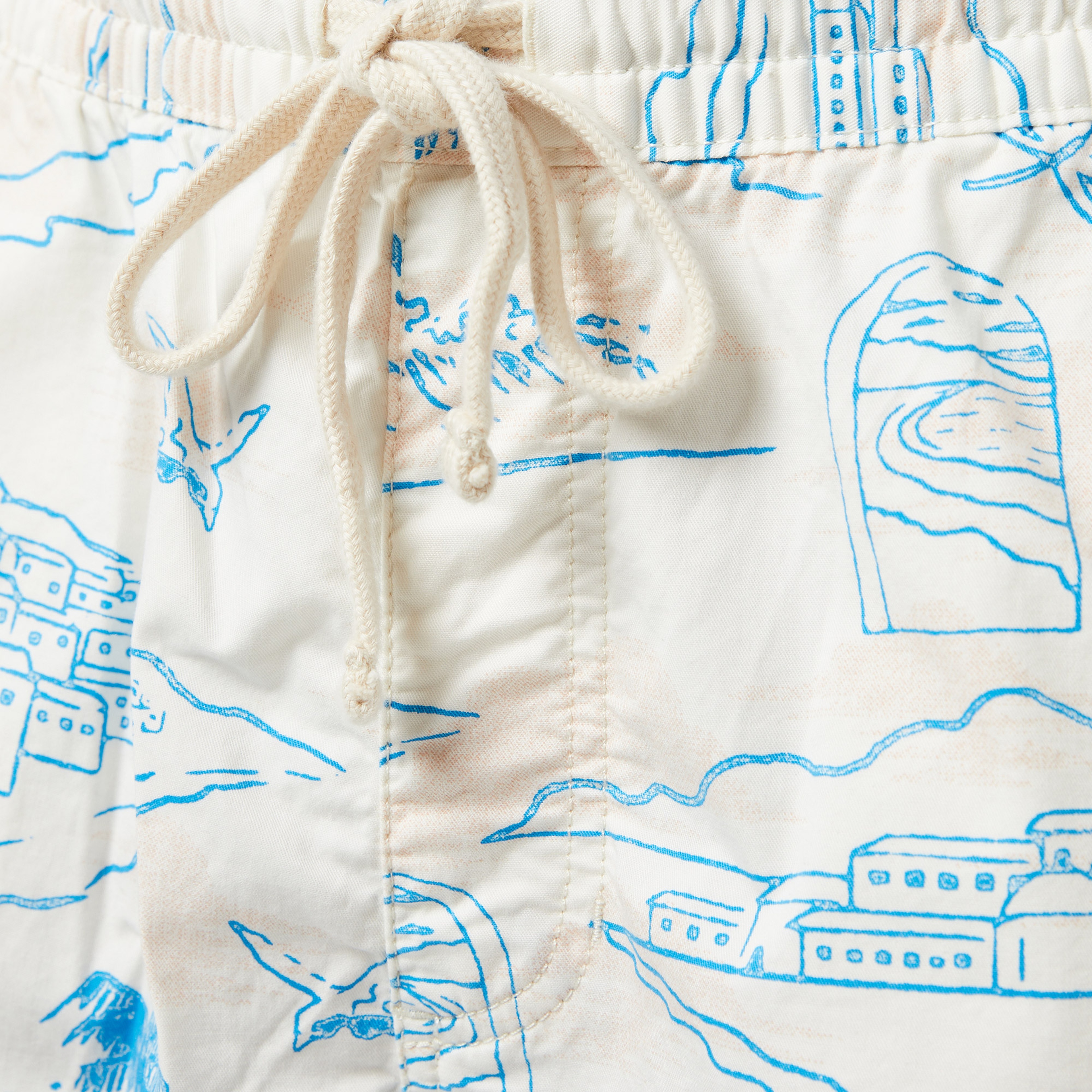 Vans Range Relaxed Elastic Erkek Beyaz Şort