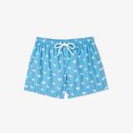 Slipstop Dino Petrol Çocuk Mavi Deniz Şortu