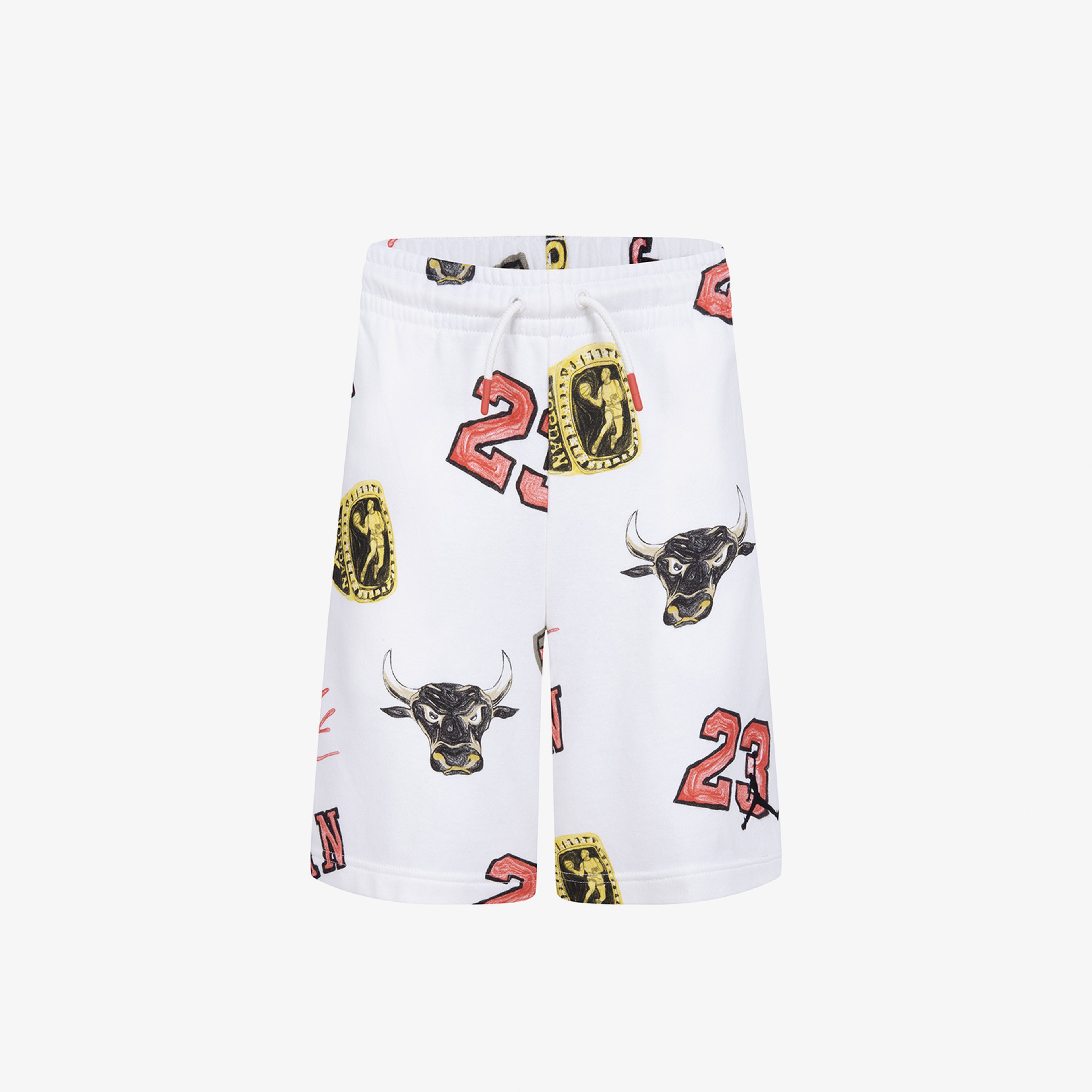 Jordan Essentials All-Over Printed Çocuk Beyaz Şort