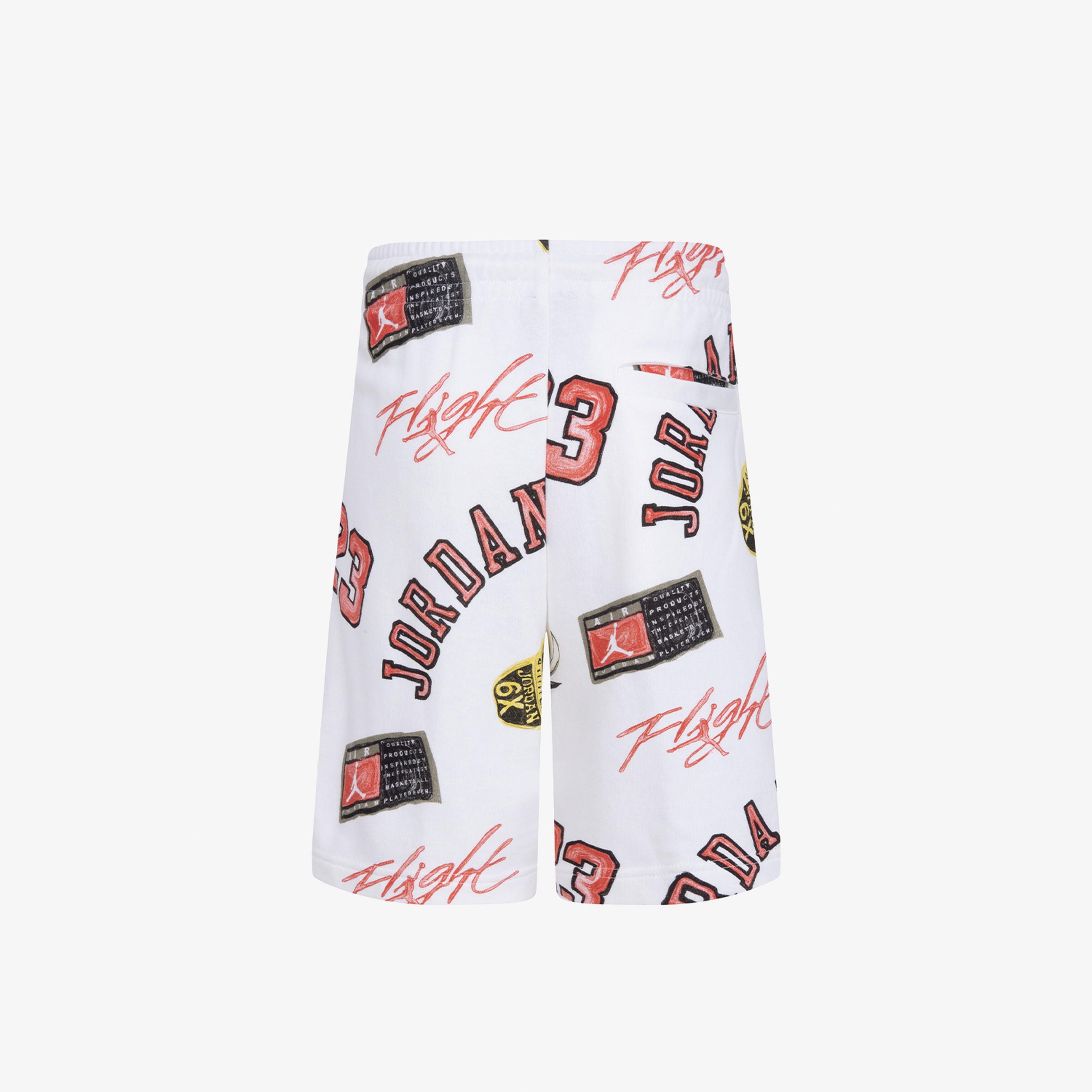 Jordan Essentials All-Over Printed Çocuk Beyaz Şort