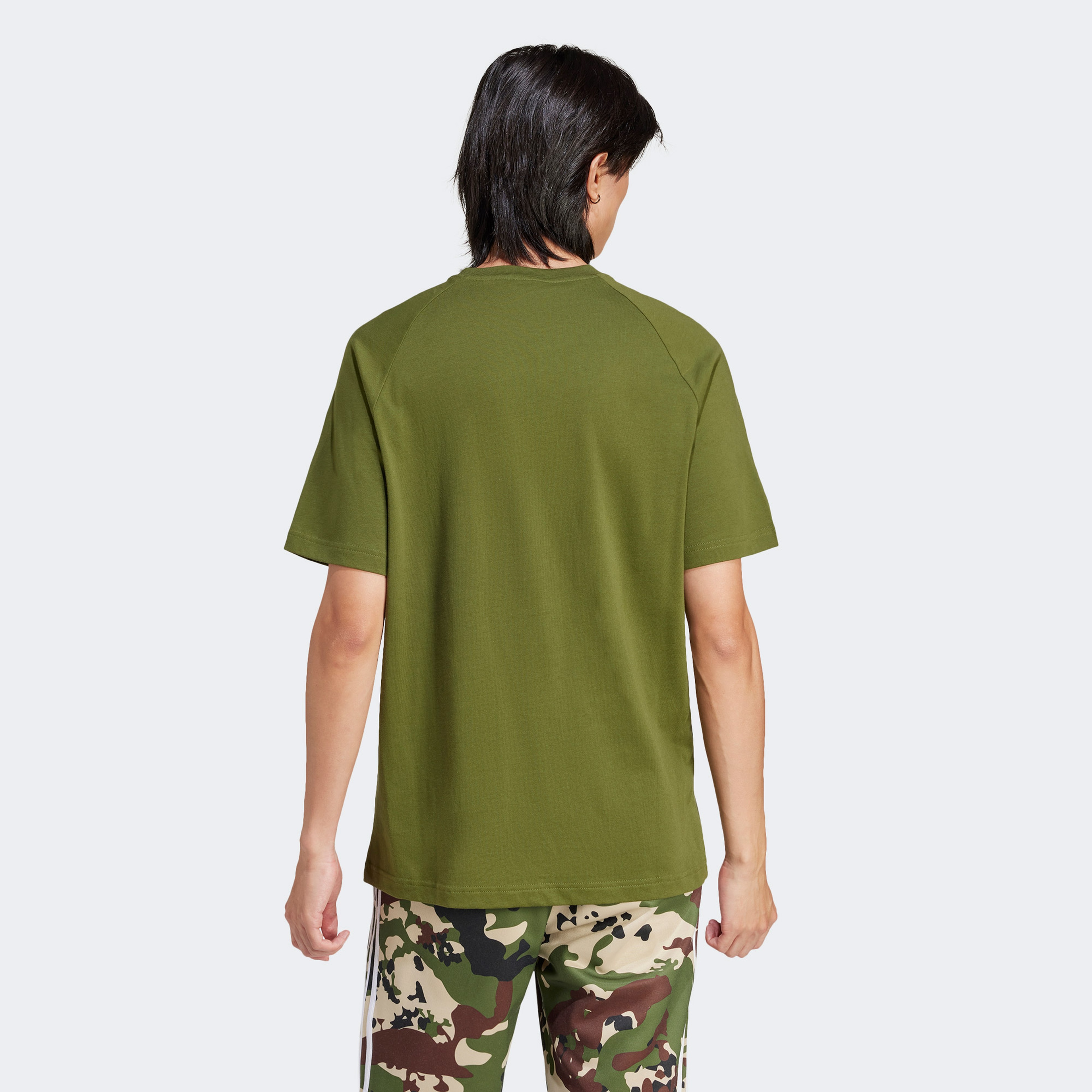adidas Originals Camo Tongue Erkek Yeşil T-Shirt
