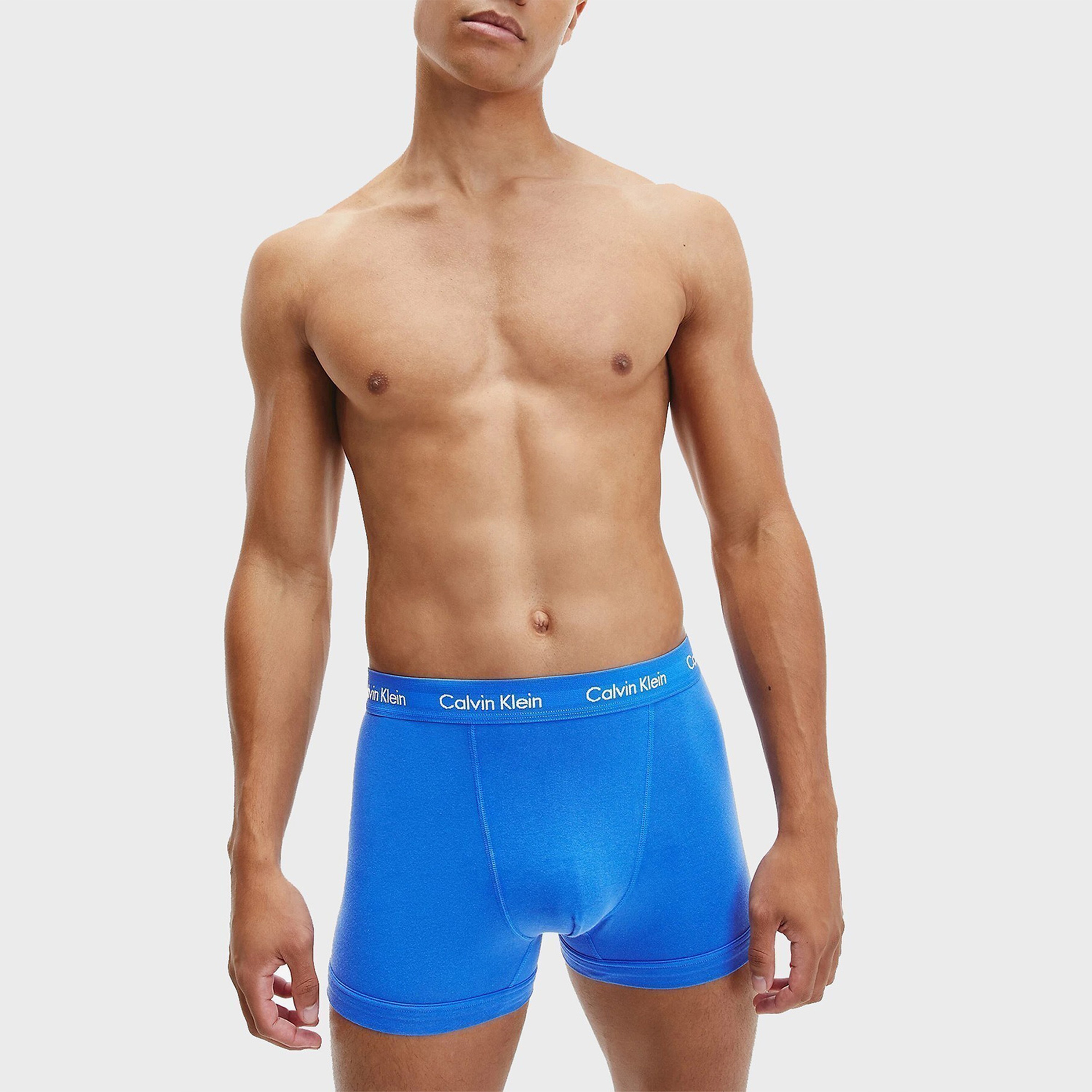 Calvın Klein 3'lü Pack Erkek Renkli Boxer