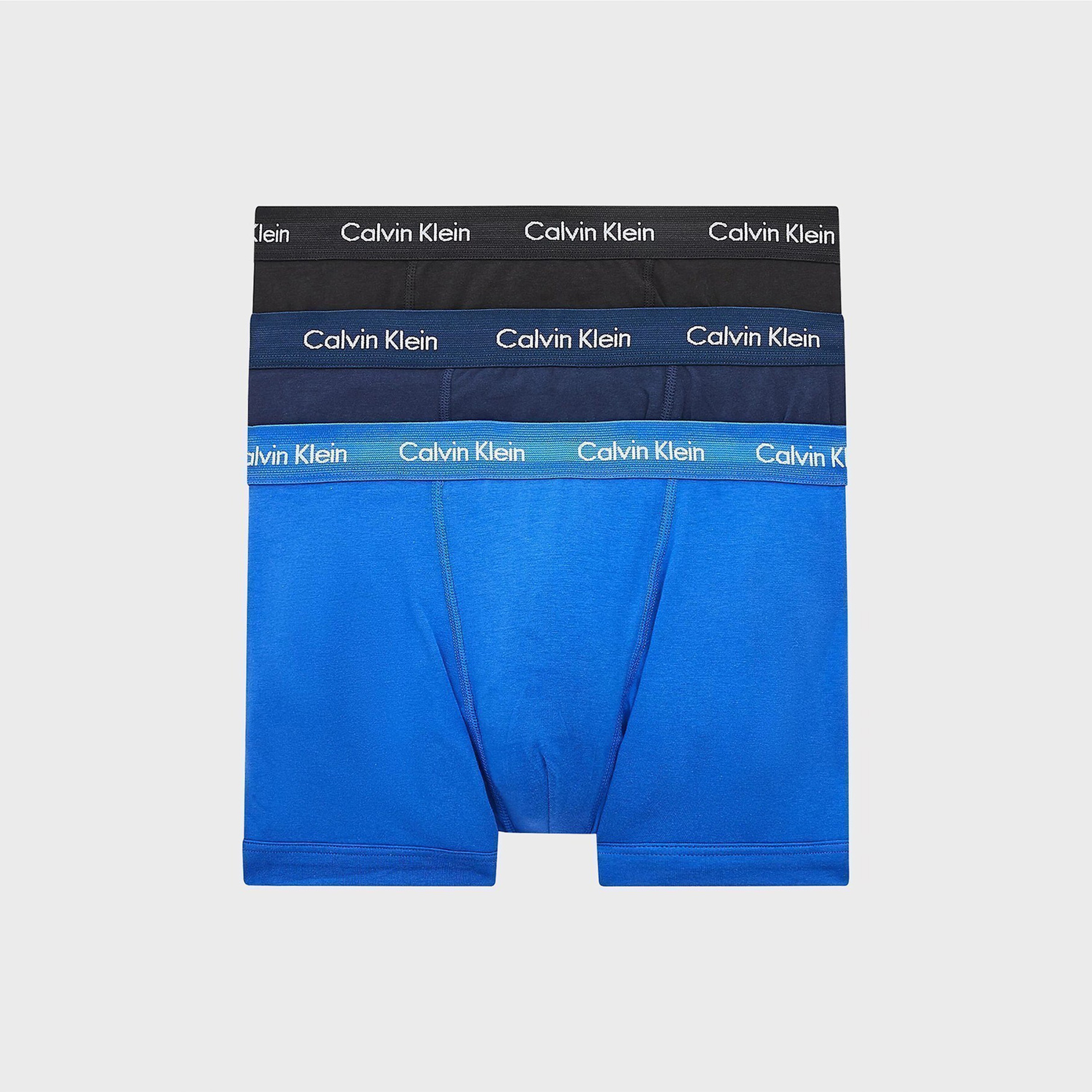 Calvın Klein 3'lü Pack Erkek Renkli Boxer
