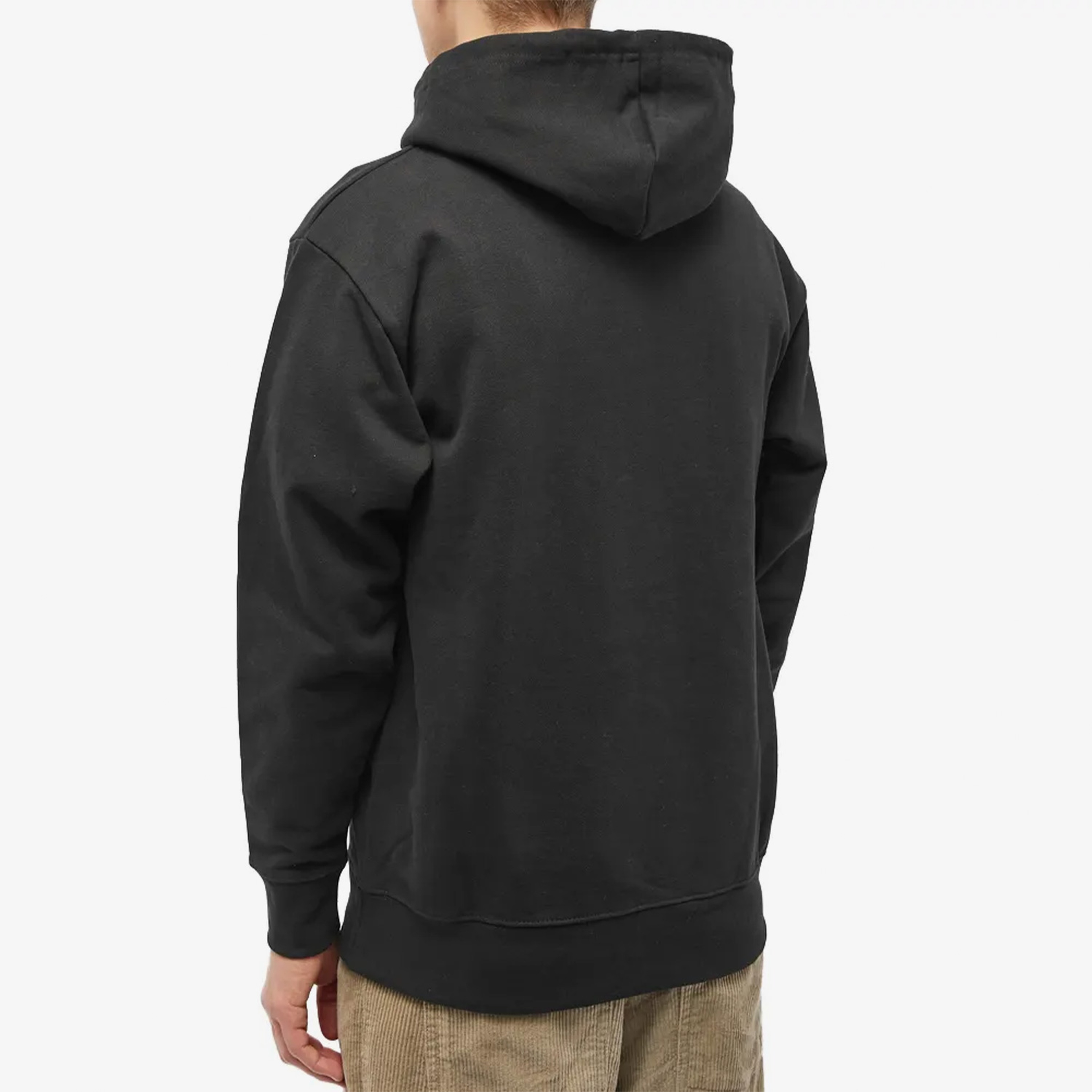 Market Smiley Market Chain Erkek Siyah Hoodie