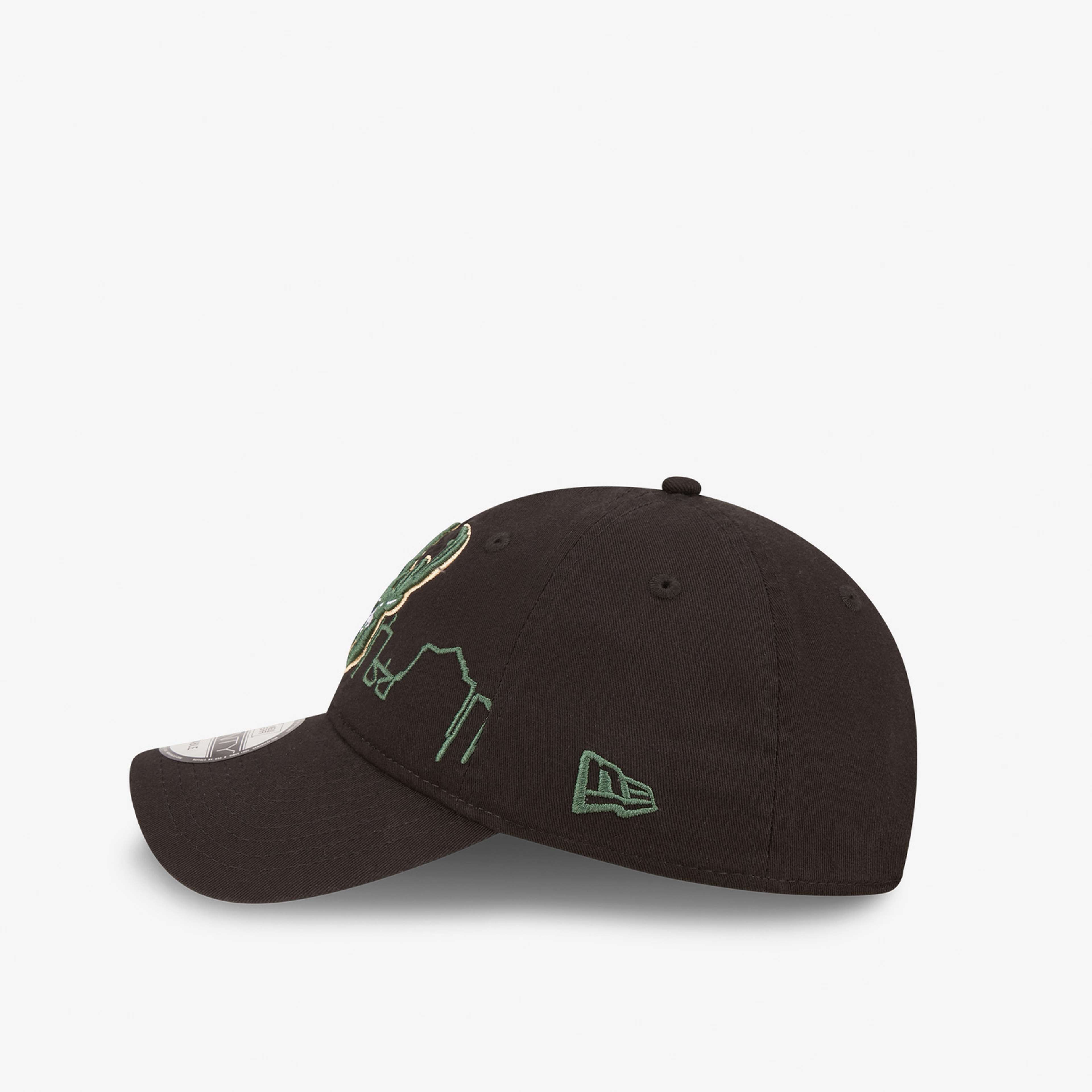 New Era NBA Tip Off 2022 9TWENTY Milwaukee Bucks Unisex Siyah Şapka