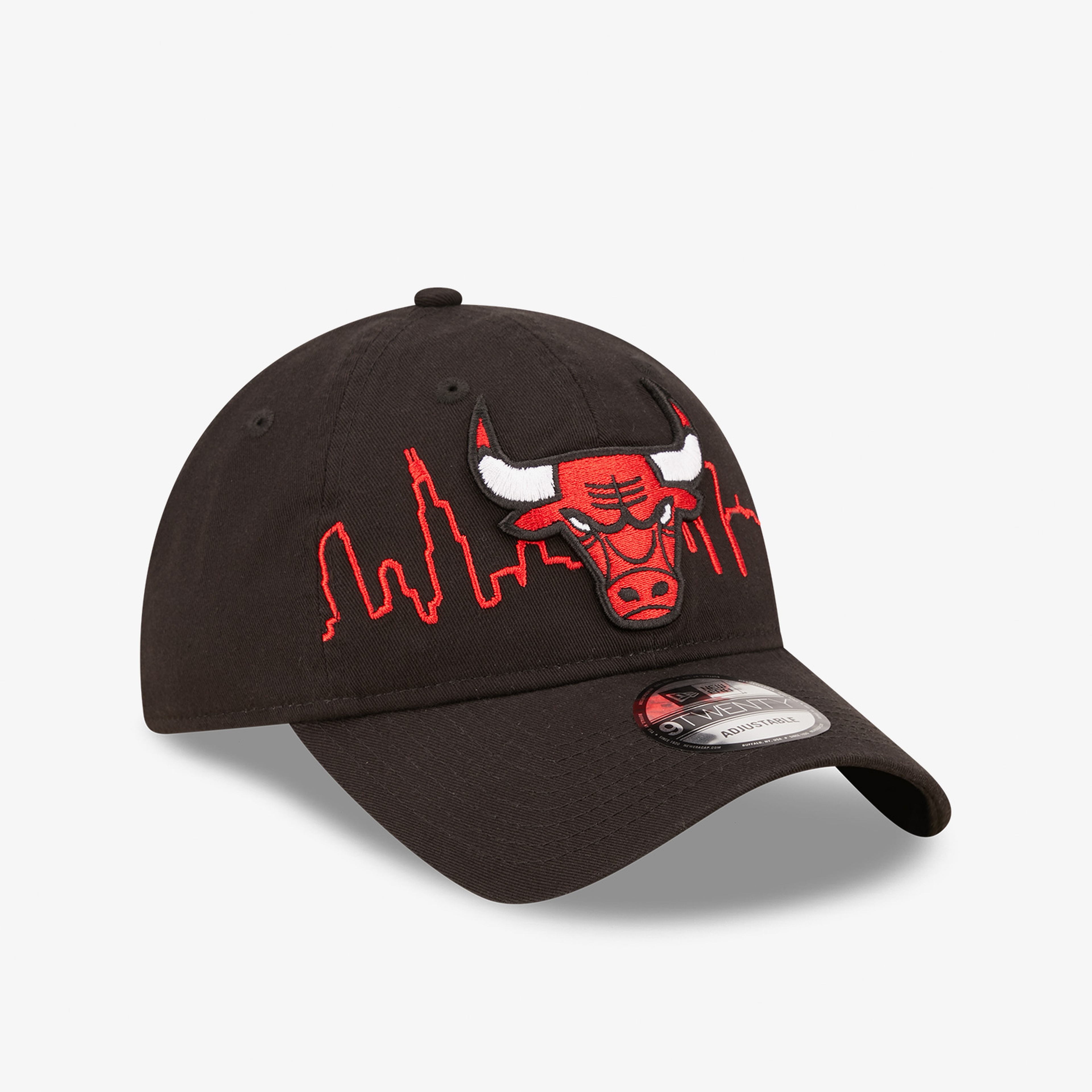 New Era Chicago Bulls NBA Tip Off 9TWENTY Unisex Siyah Şapka