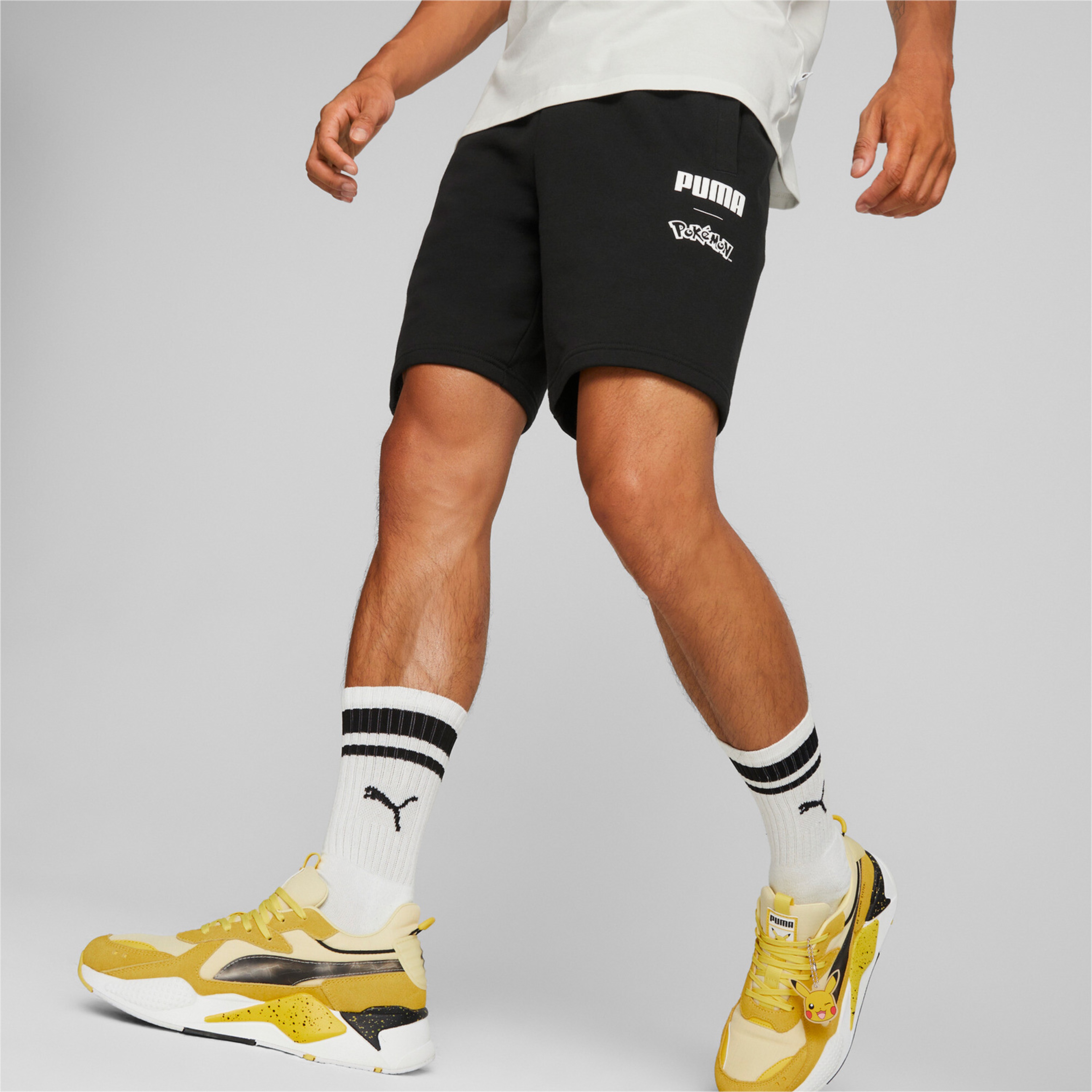 Puma X POKEMON Unisex Siyah Şort