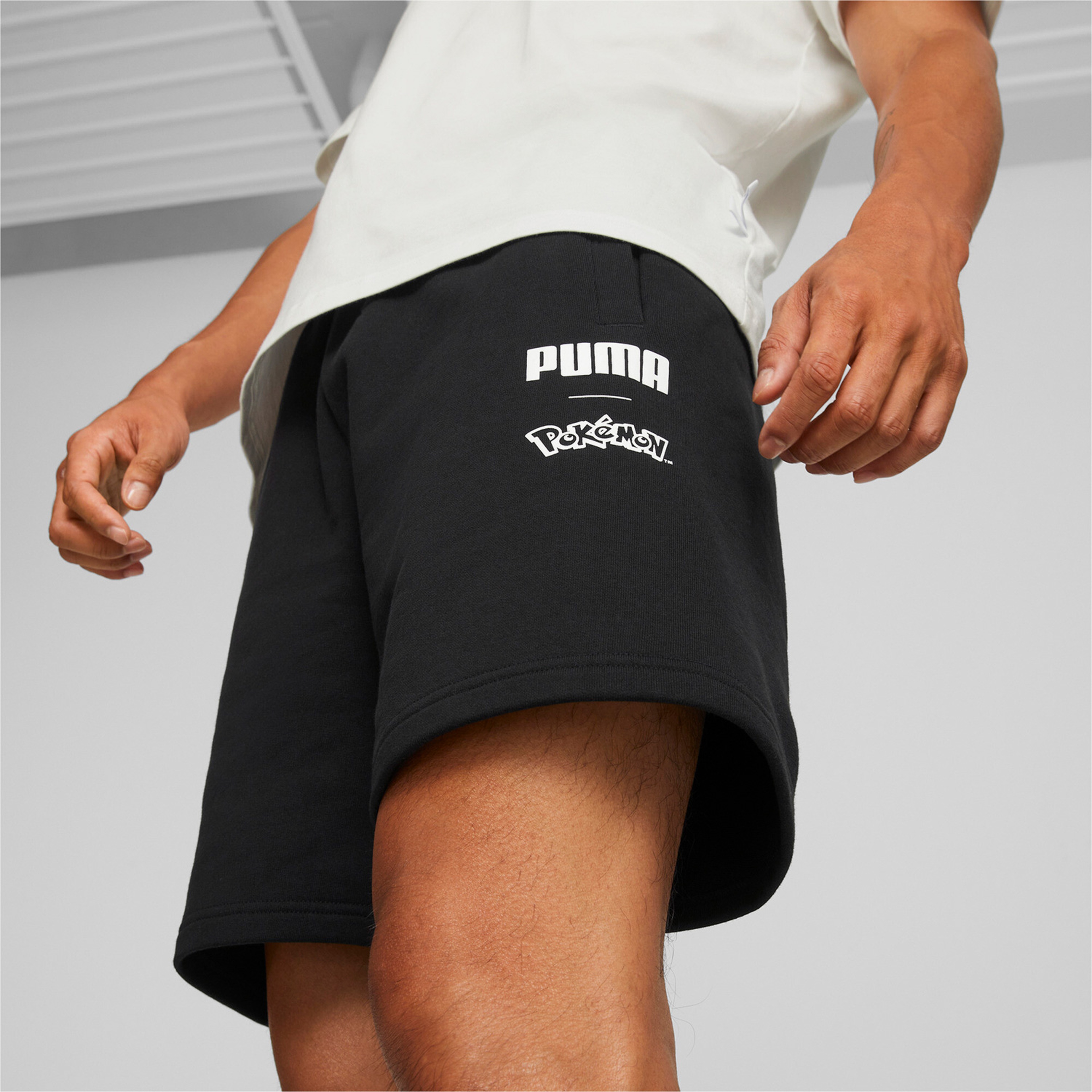 Puma X POKEMON Unisex Siyah Şort