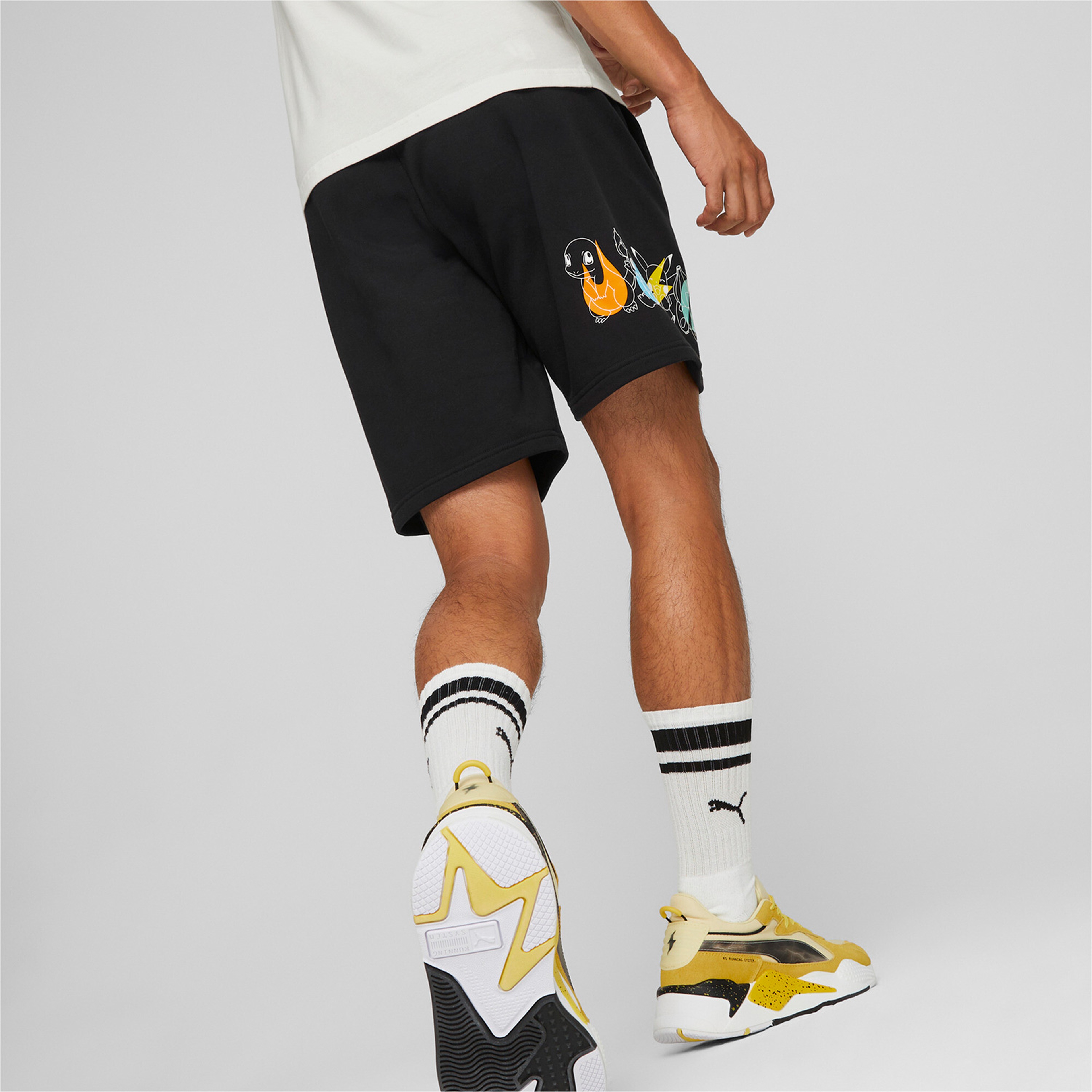 Puma X POKEMON Unisex Siyah Şort