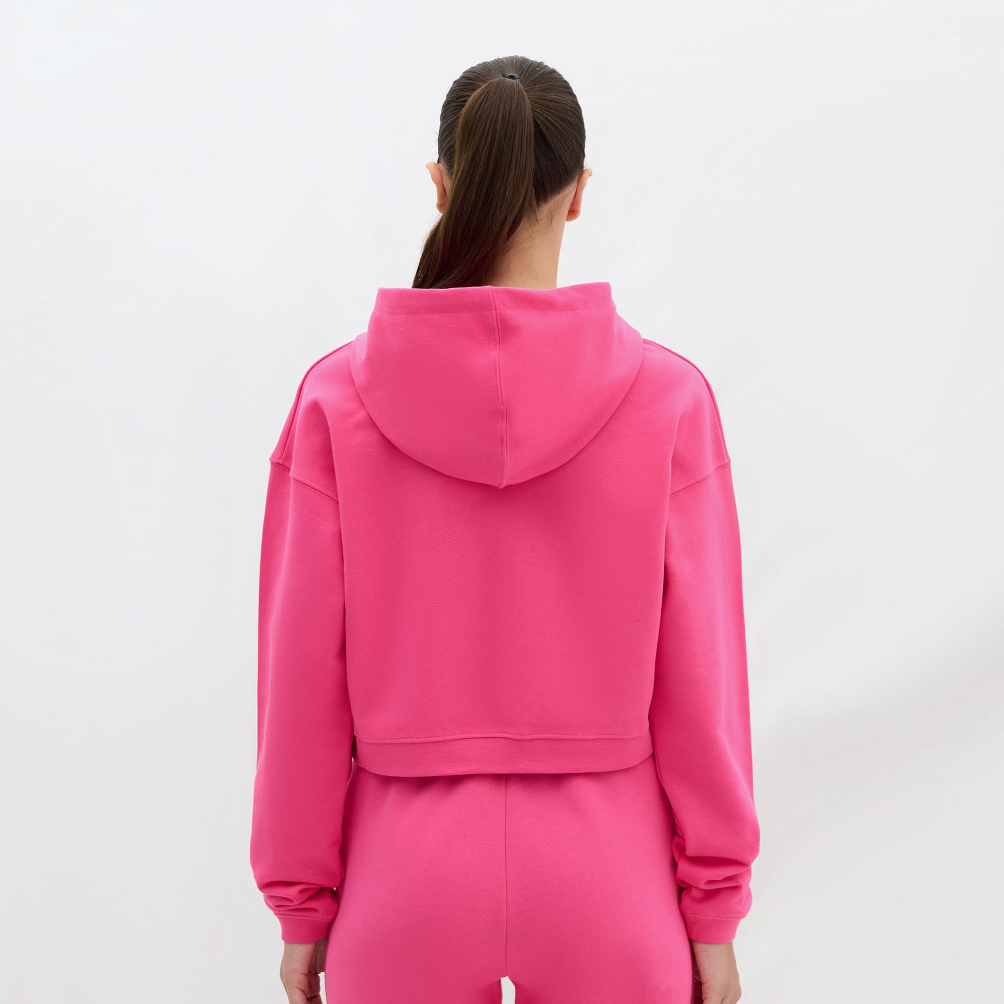 Les Benjamins Essential Kadın Pembe Hoodie