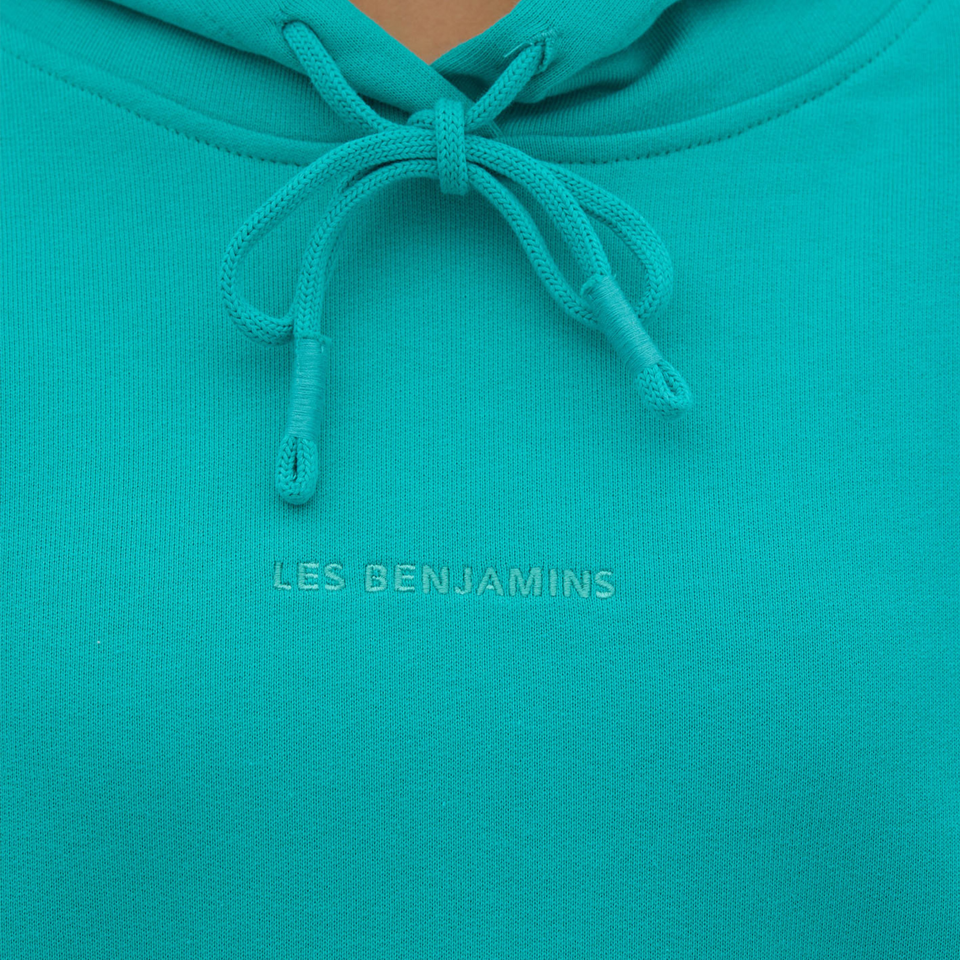 Les Benjamins Essential Kadın Yeşil Hoodie