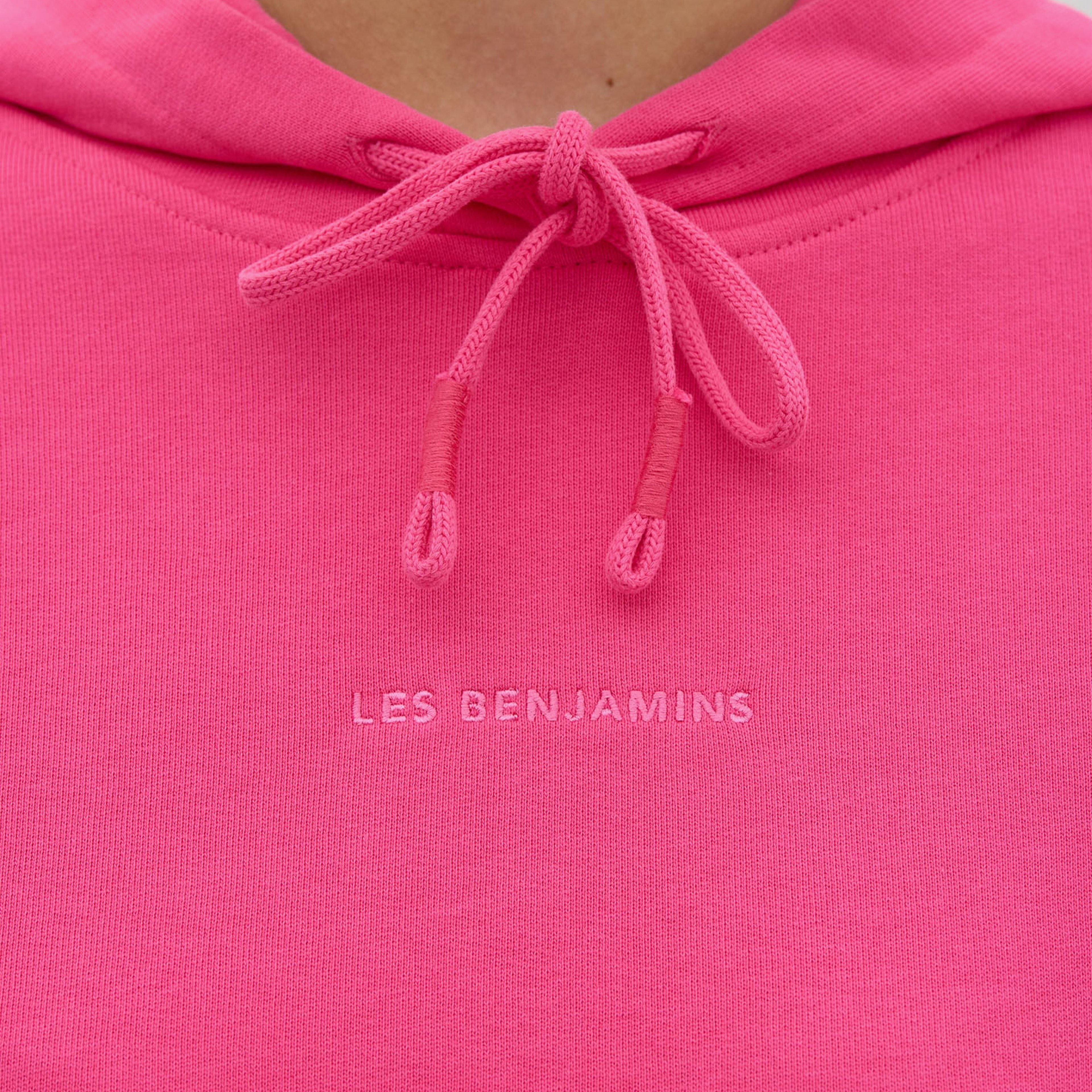 Les Benjamins Essential Kadın Pembe Hoodie