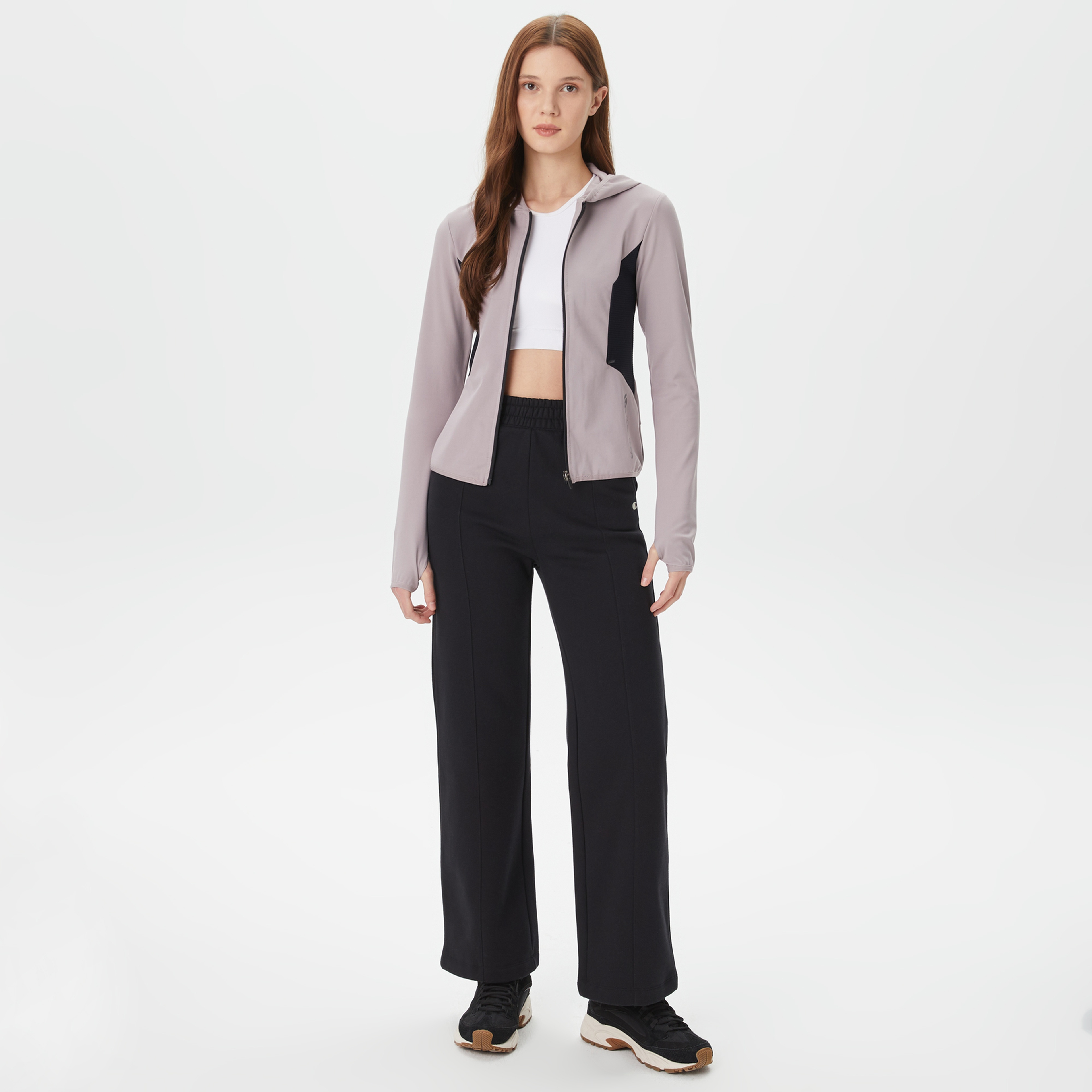 Skechers Performance Coll. Full Zip Kadın Pembe Eşofman Üstü