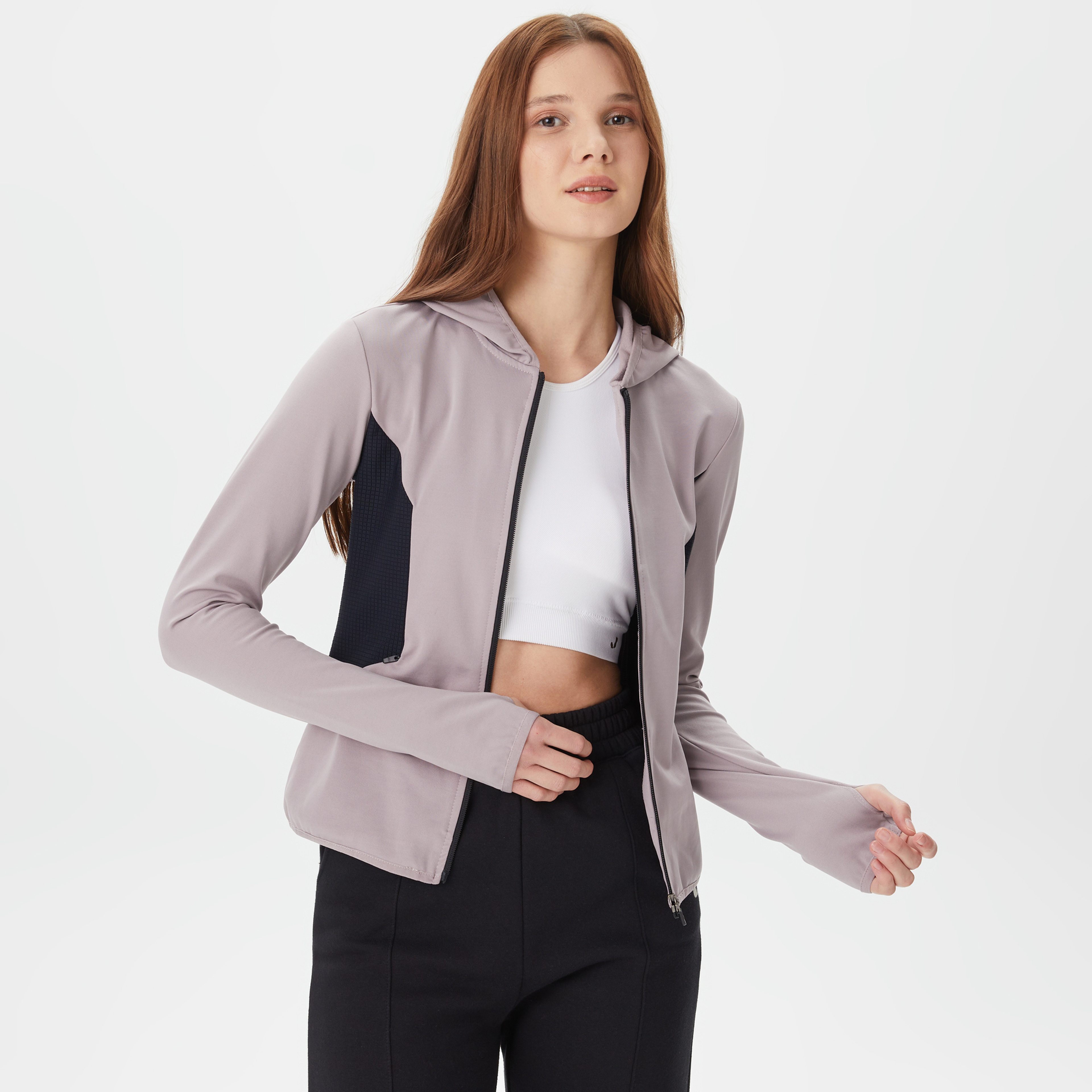 Skechers Performance Coll. Full Zip Kadın Pembe Eşofman Üstü