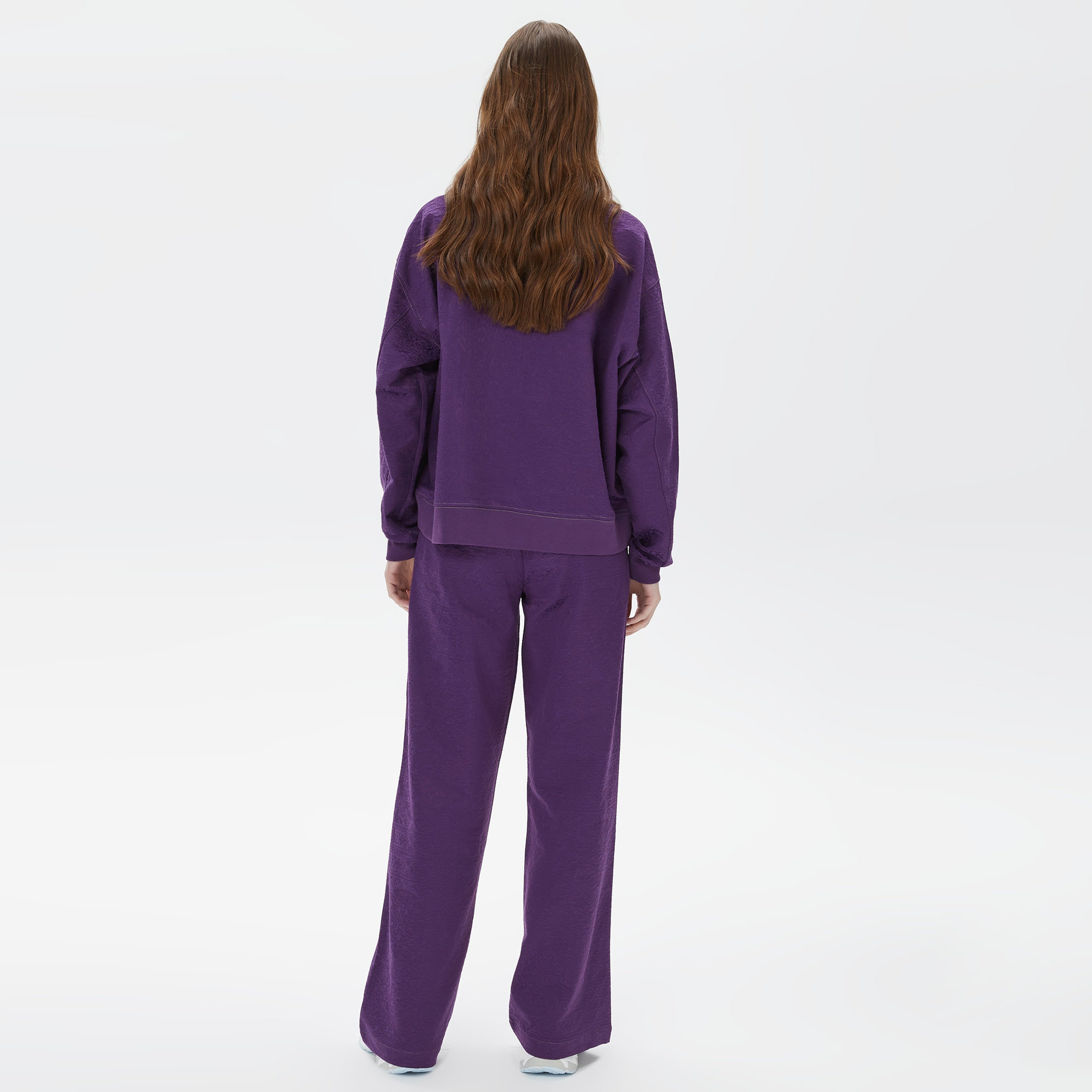 Les Benjamins Relaxed 004 Unisex Mor Eşofman Altı