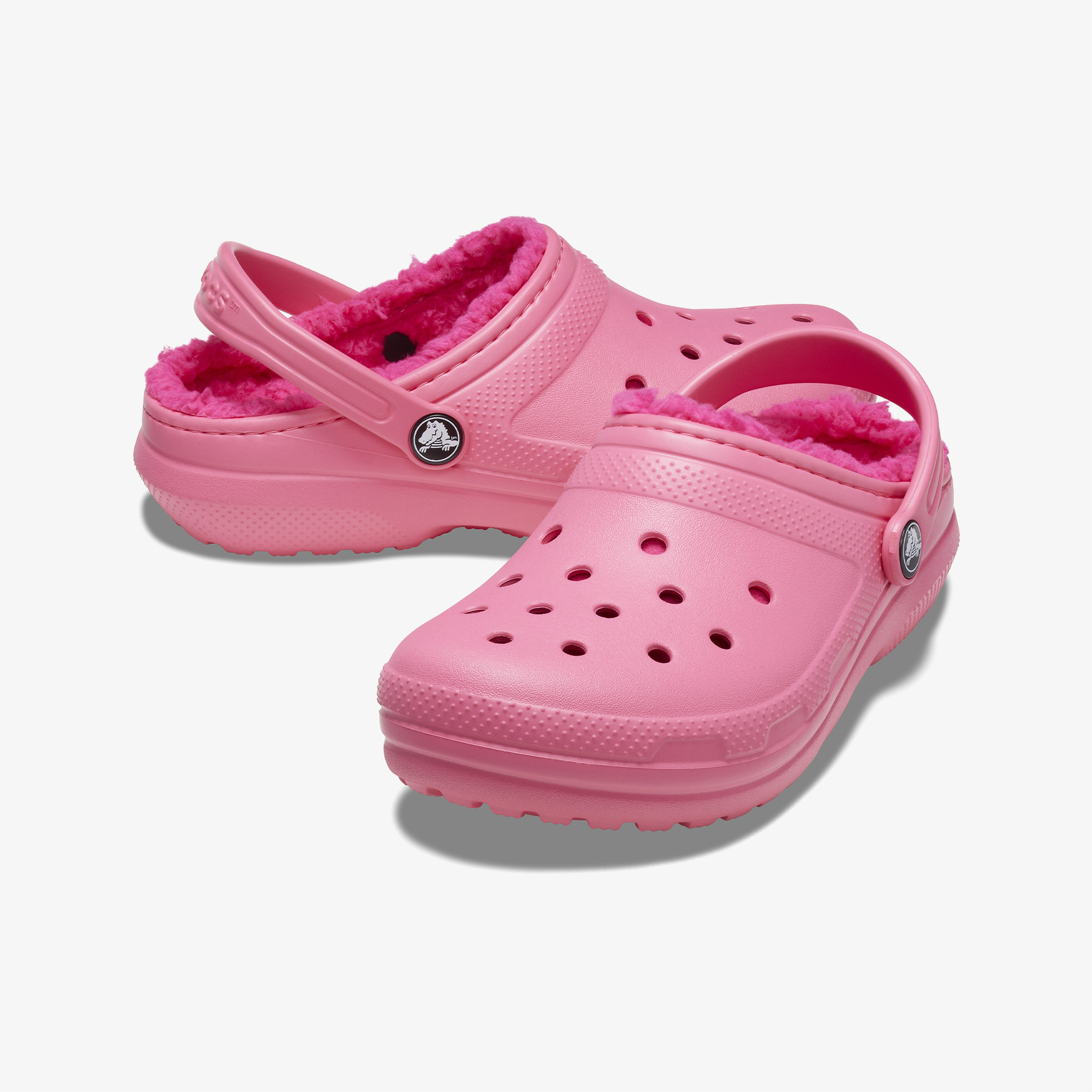 Crocs Classic Lined Çocuk Pembe Terlik