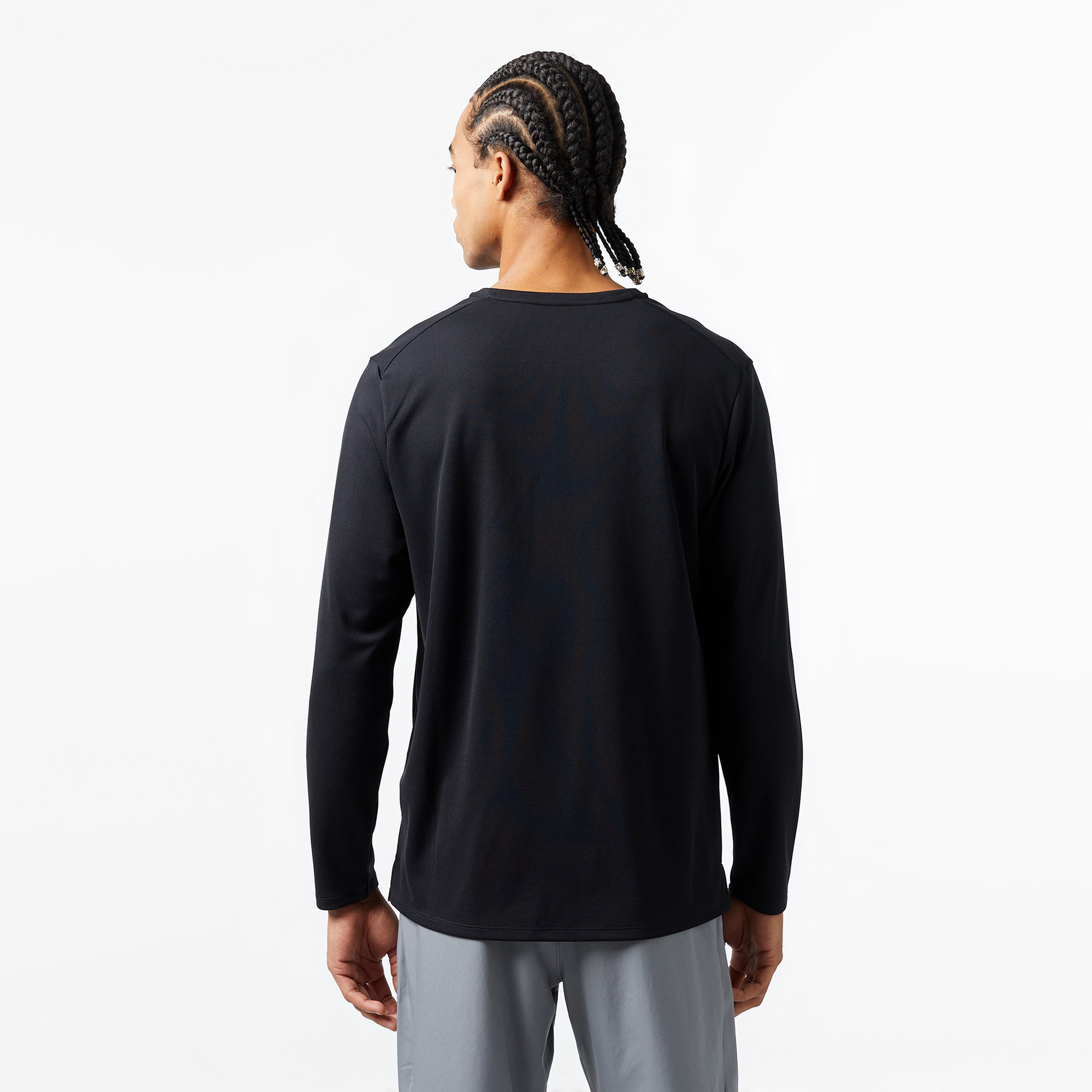 Nike Miler Erkek Siyah Sweatshirt