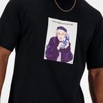 New Balance Erkek Siyah T-Shirt