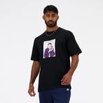 New Balance Erkek Siyah T-Shirt
